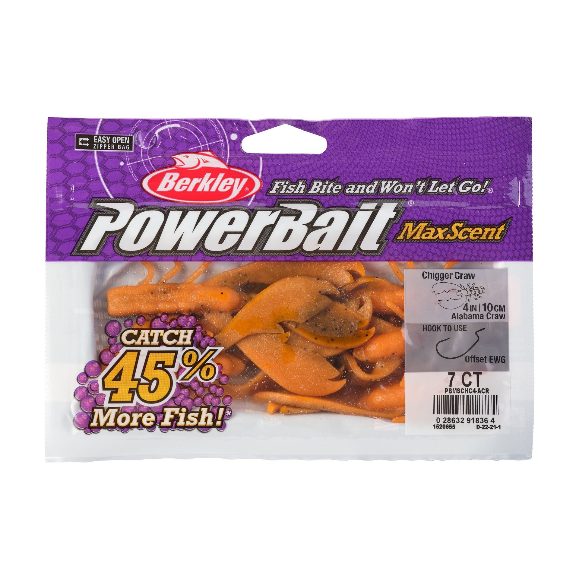 PowerBait® MaxScent Chigger Craw