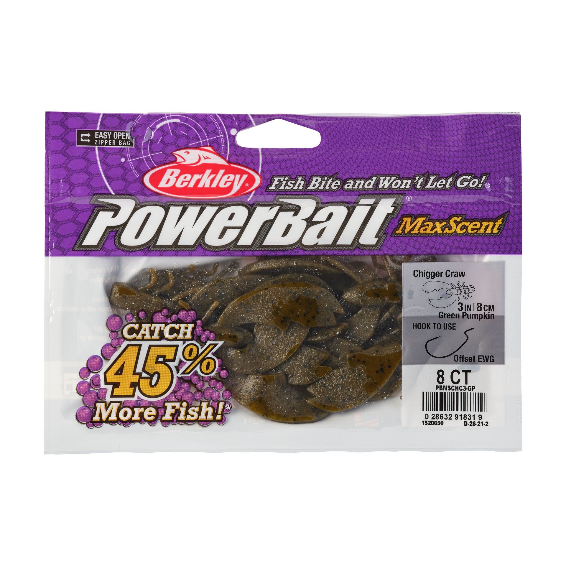 PowerBait® MaxScent Chigger Craw