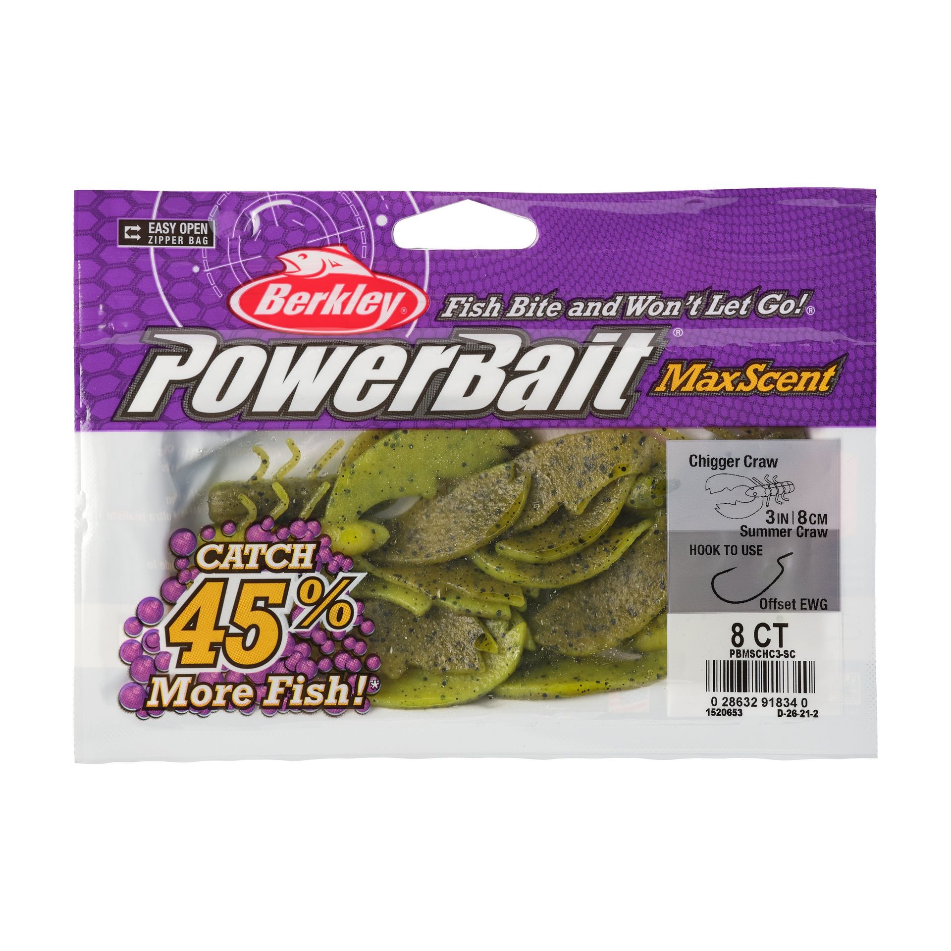 PowerBait® MaxScent Chigger Craw
