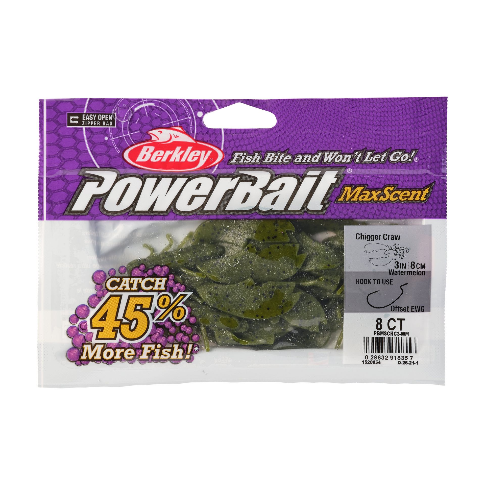 PowerBait® MaxScent Chigger Craw