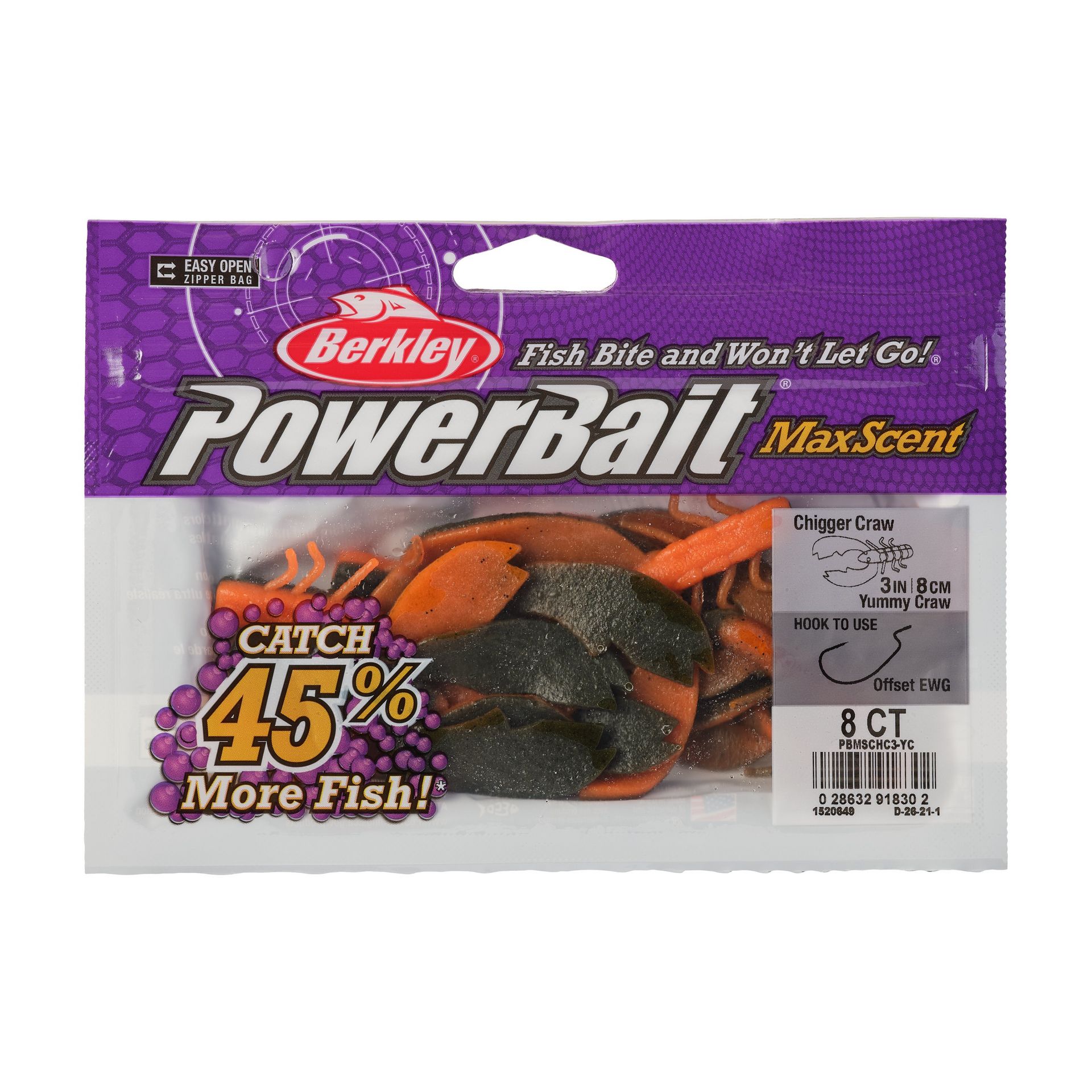 PowerBait® MaxScent Chigger Craw