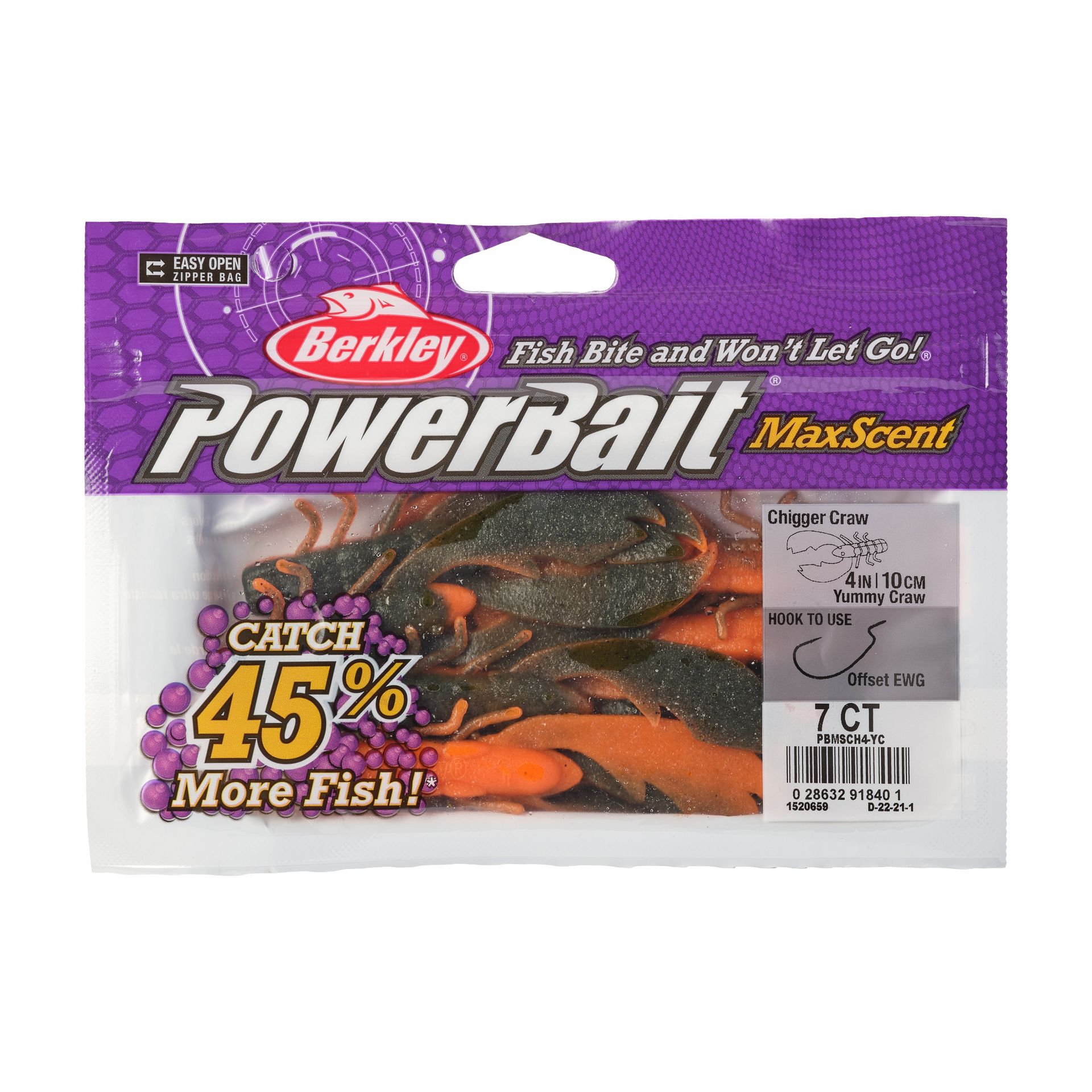 PowerBait® MaxScent Chigger Craw
