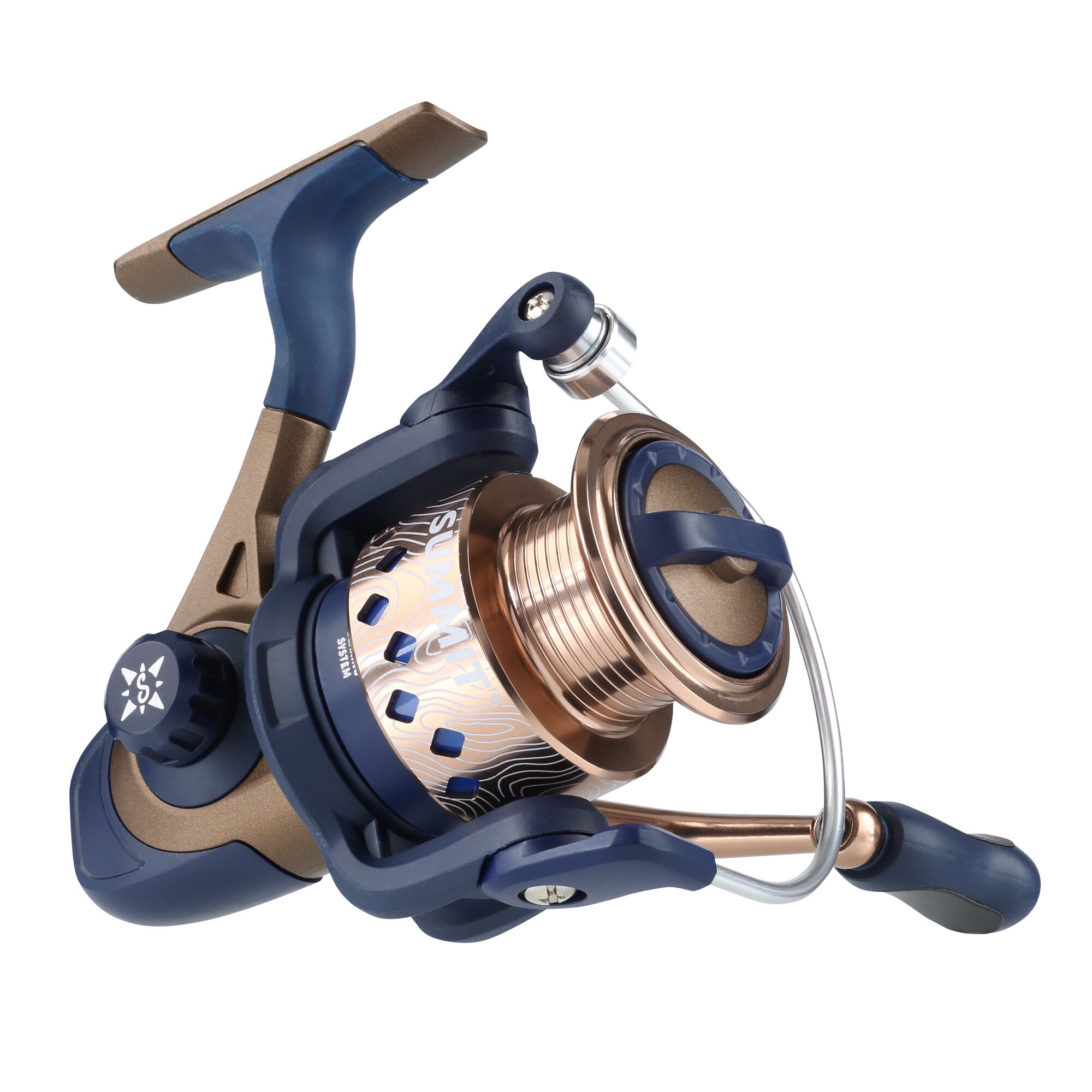 cylinder fishing reel has a moment of inertia i 6.8 Shakespeare Summit Spinning Reel