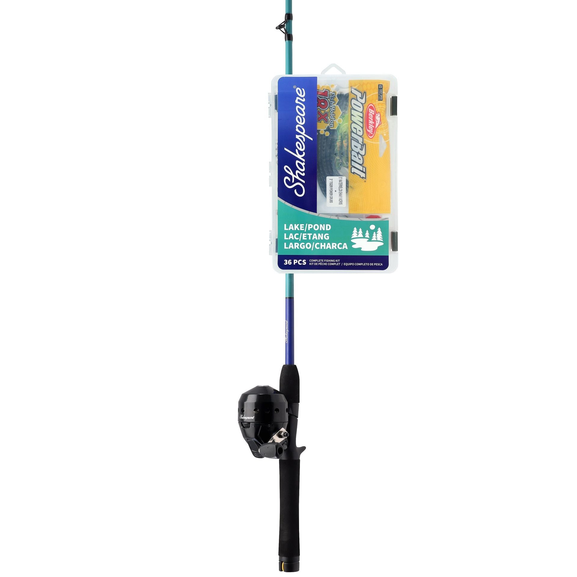 Catch More Fish™ Lake Pond Spincast