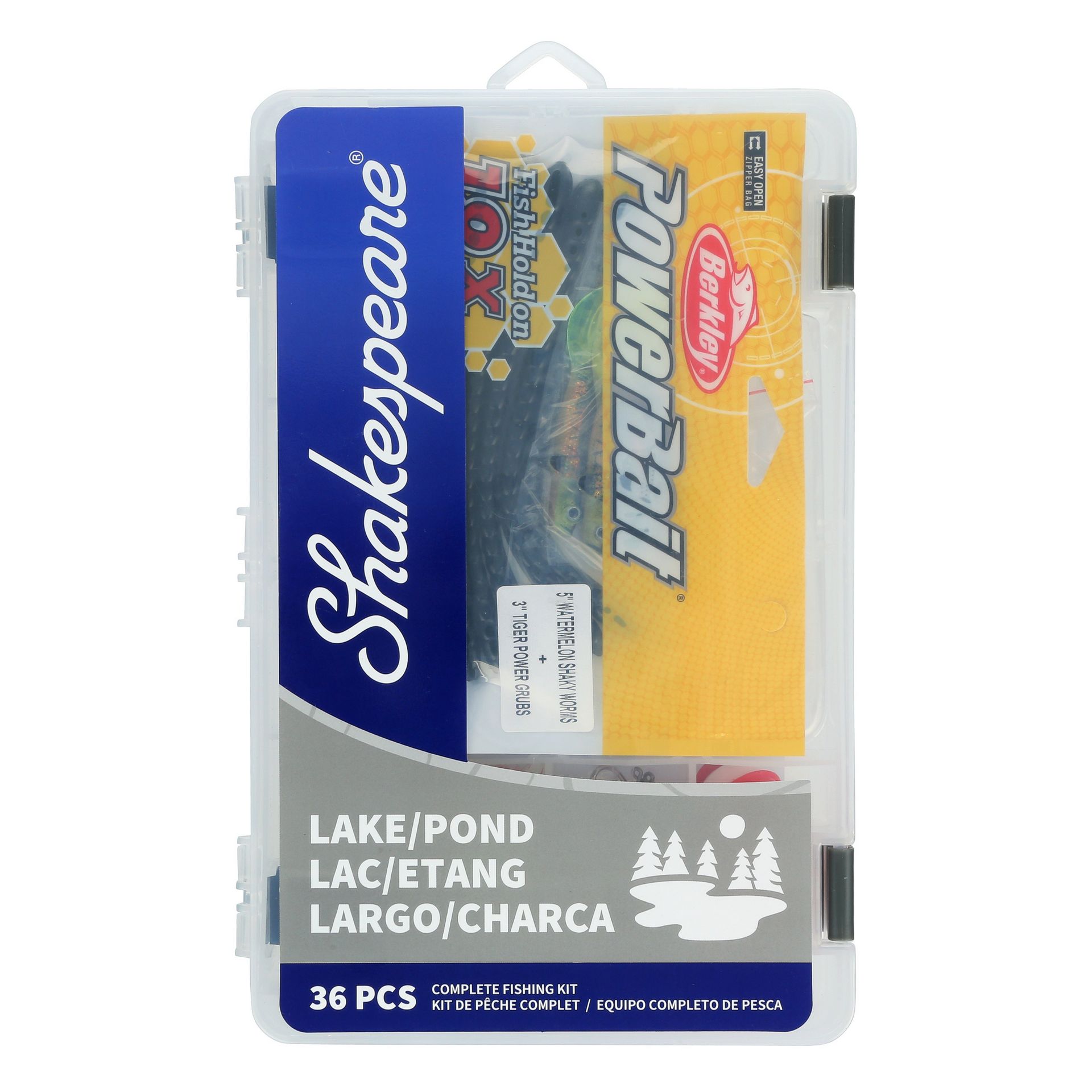 Catch More Fish™ Lake Pond Spincast