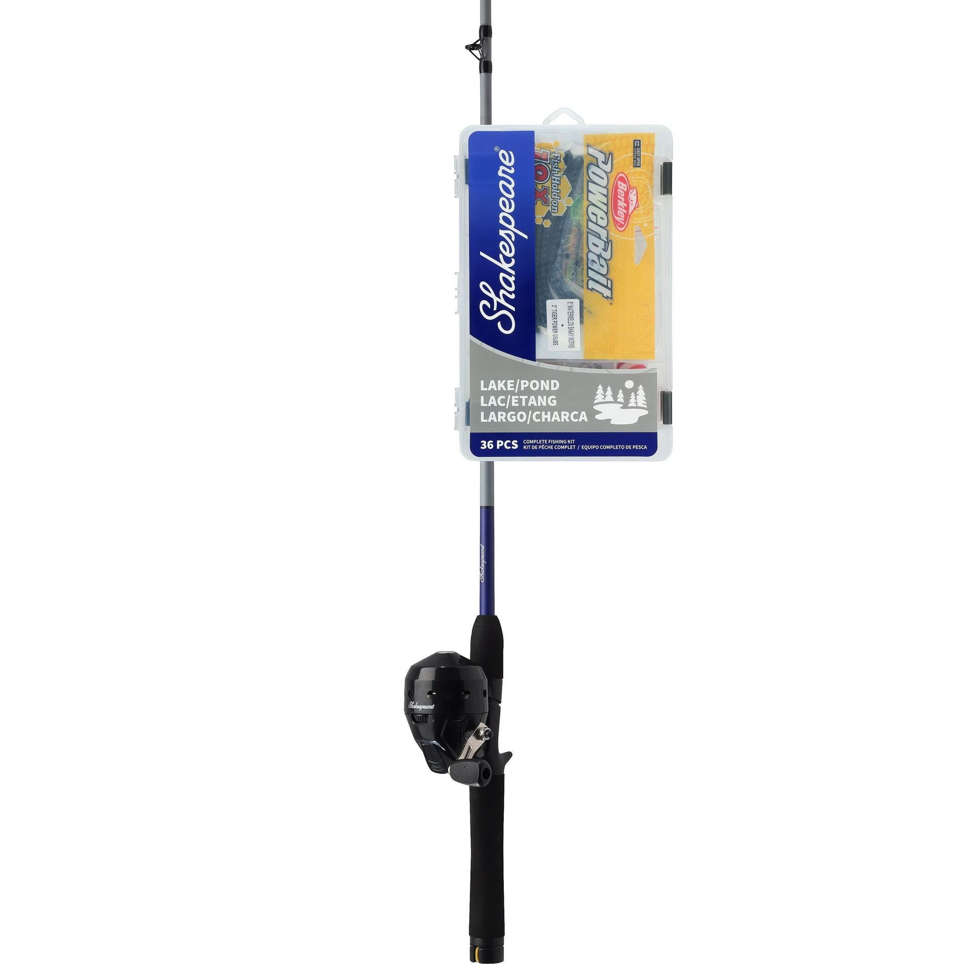 Catch More Fish™ Lake Pond Spincast