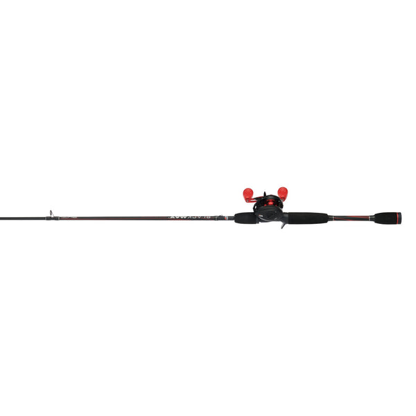 Abu Garcia Black Max Baitcast Fishing Combo, 6'6 inch Medium Rod, Right/Left Handed Reel