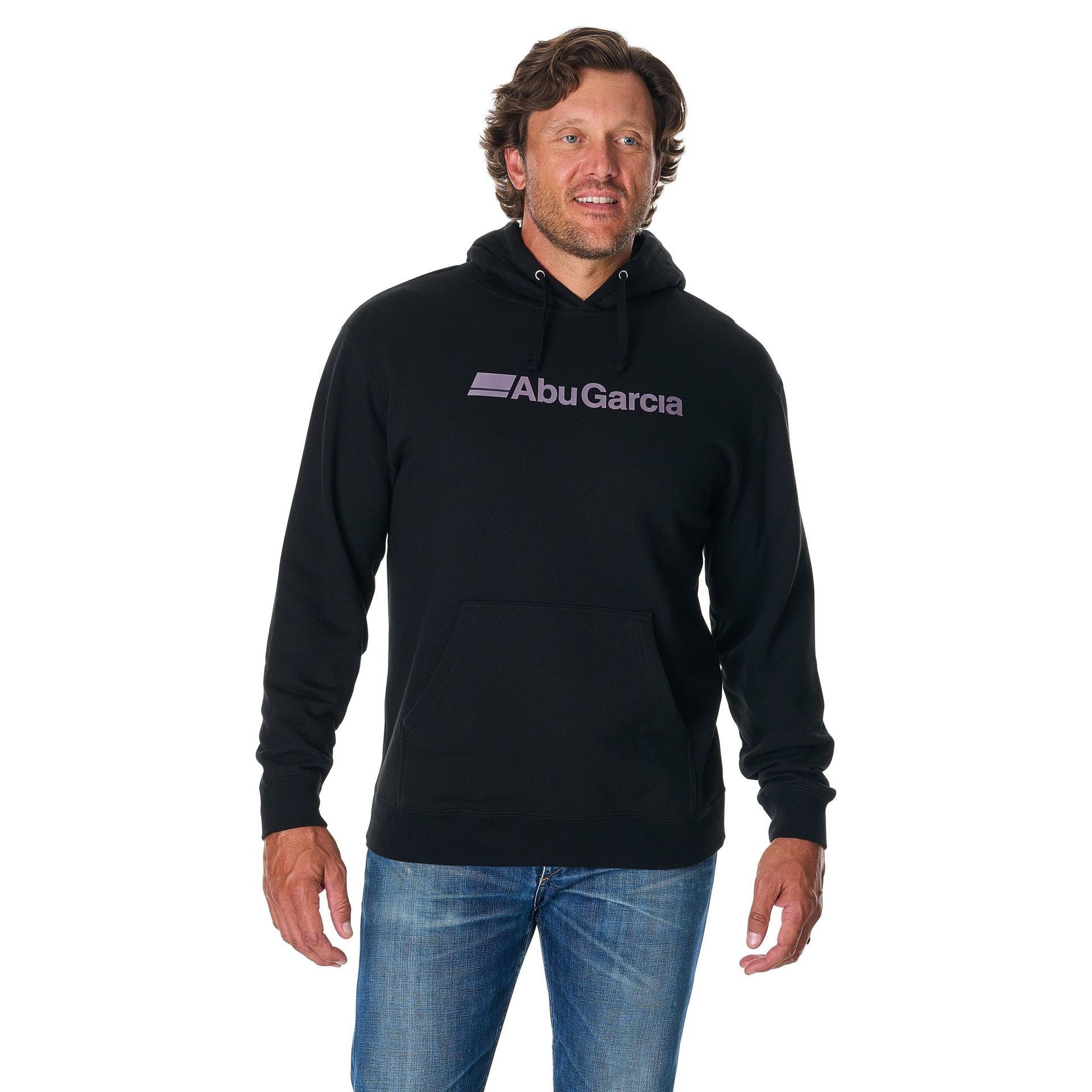 Front Logo Fleece Pullover Hoodie