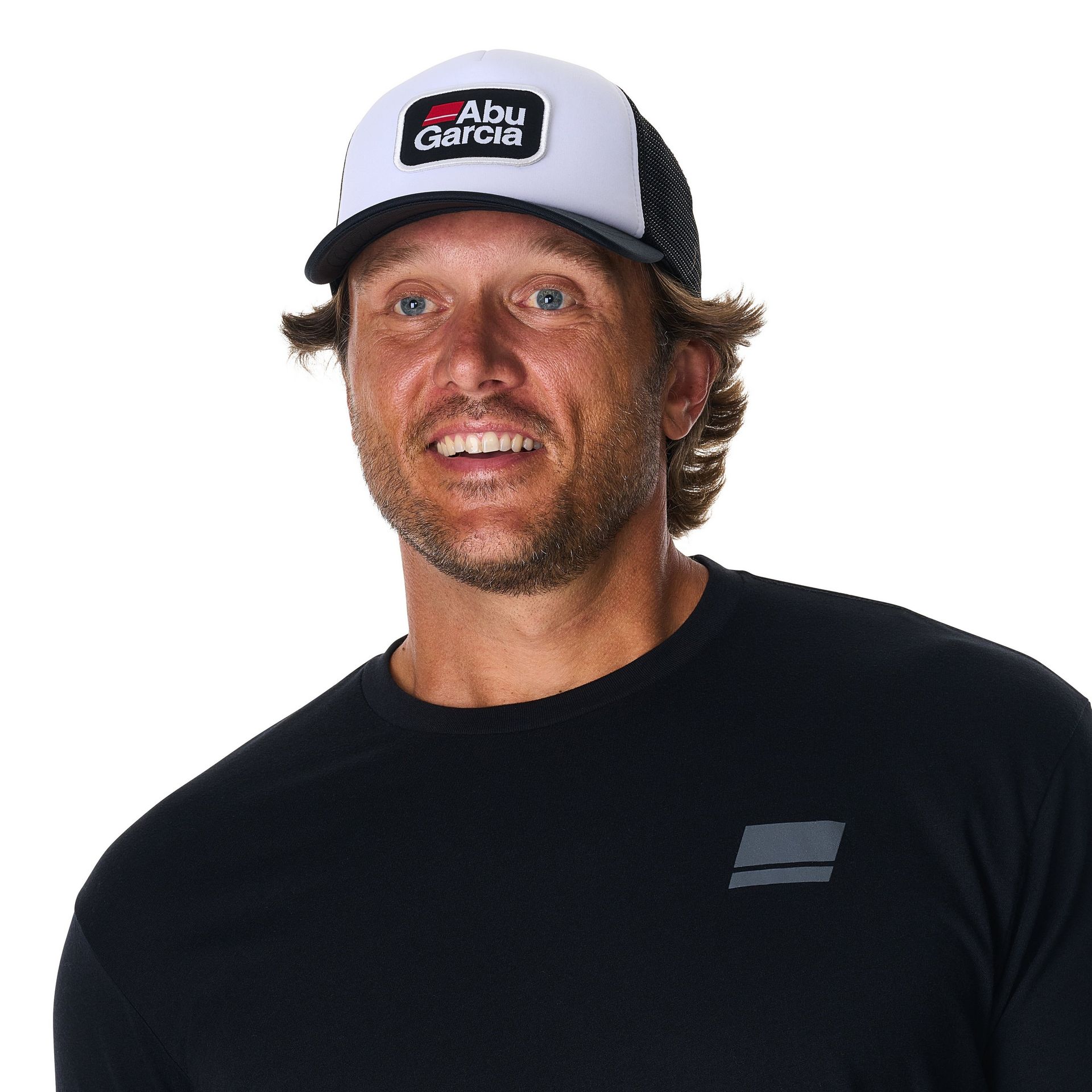 Stacked Logo Foam Trucker