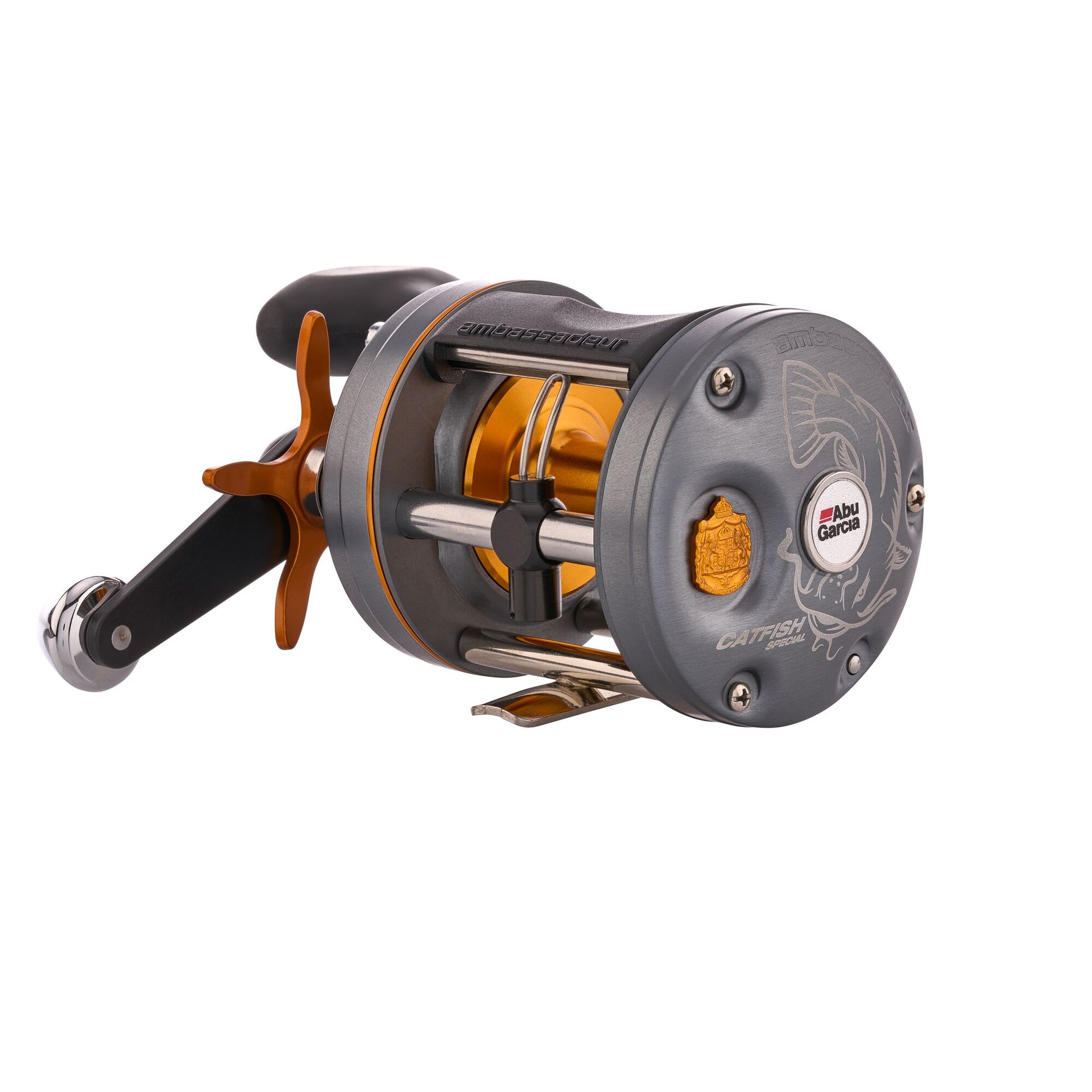 abu garcia ambassadeur c3 catfish baitcast reel - c3-6500catspc Abu Garcia C3 Catfish Special Round Reel
