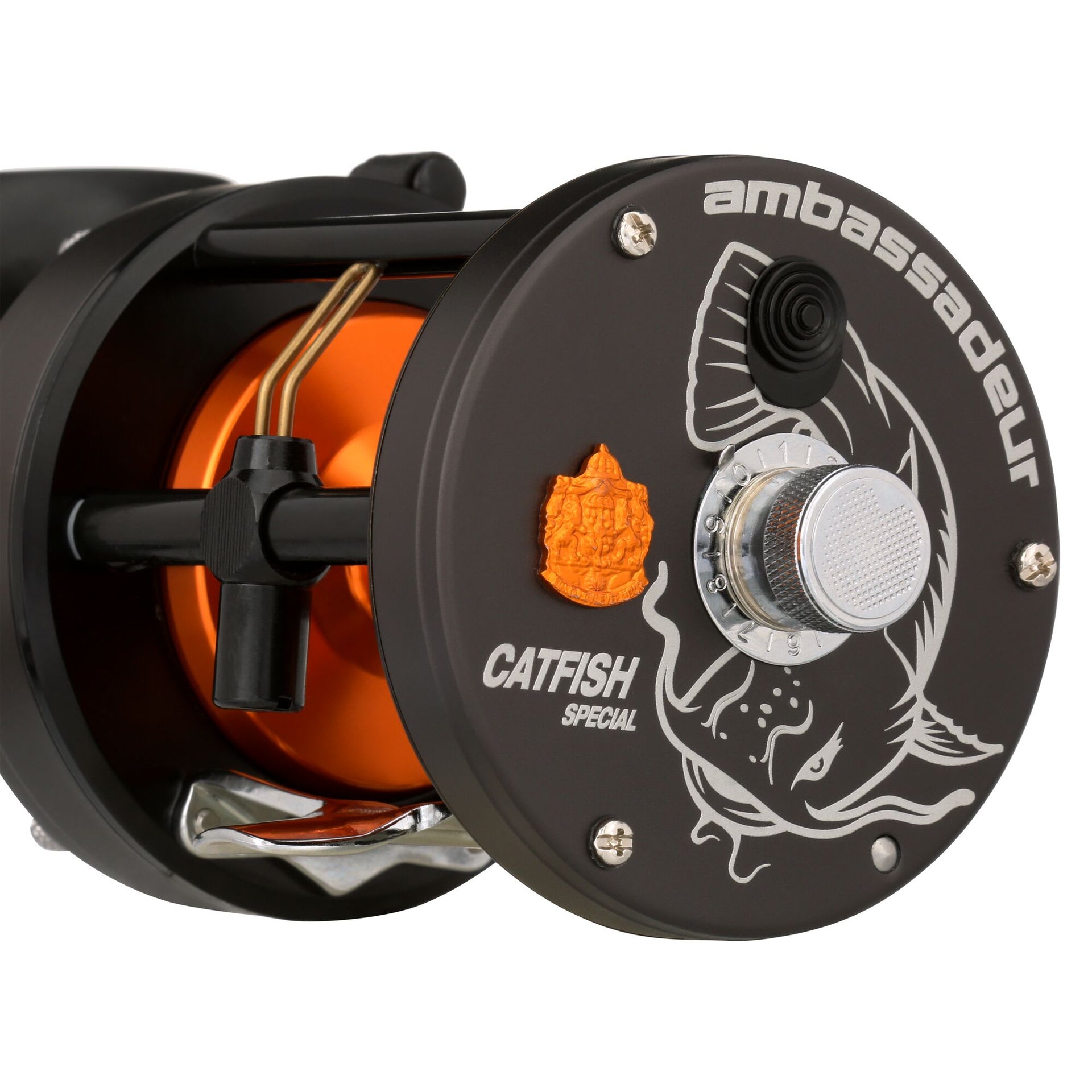 abu garcia c3 catfish special round baitcast reels C3 Catfish Special Round Reel
