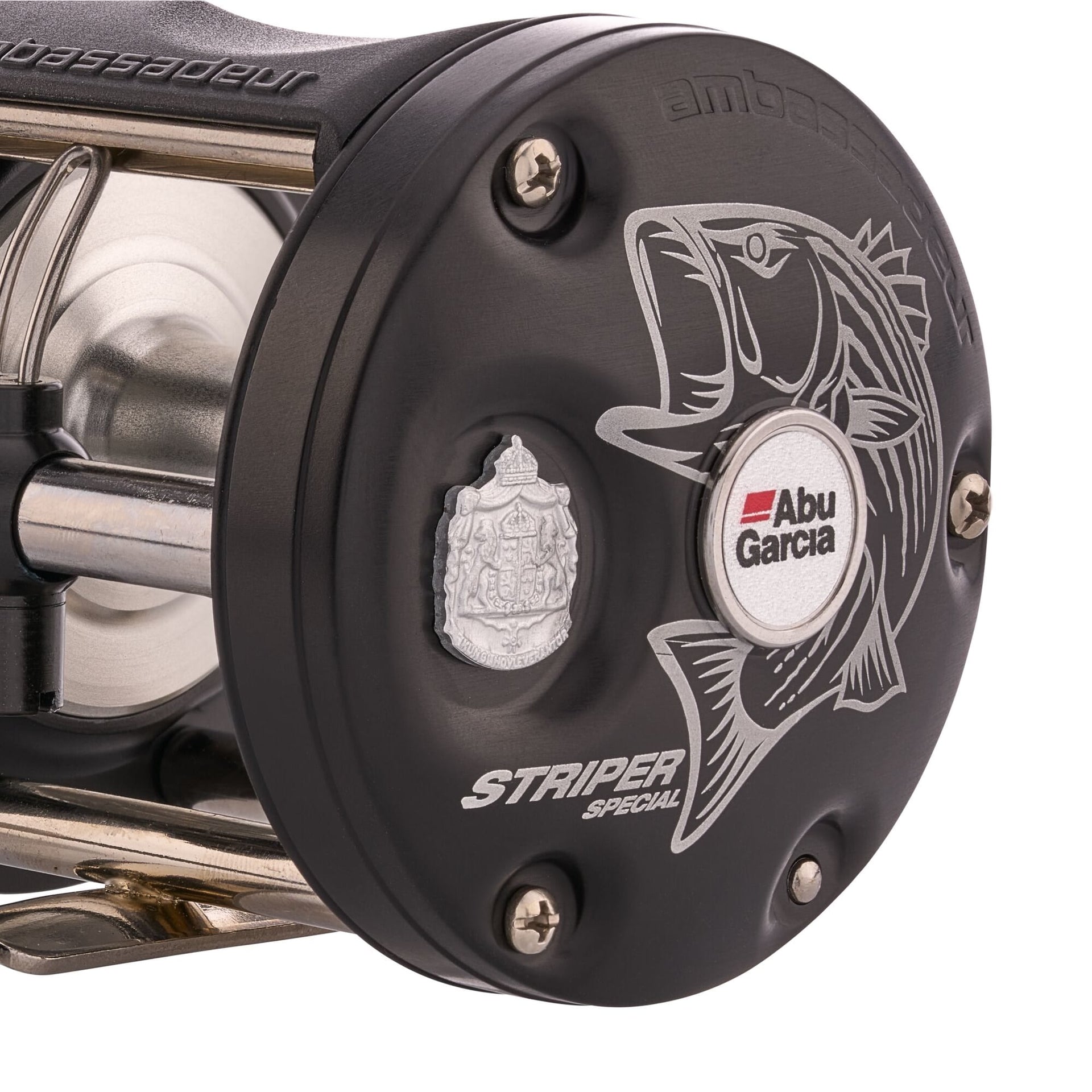 abu garcia ambassadeur muskie reels C-7000 Conventional Reel, Size 7000 (1324532), 1 Ball Bearing + 1 Corrosion Resistant Roller Bearing, Multi Disc Star Drag, Max of 20lb With 4 stainless steel ball bearings and 1 roller bearing Ambassadeur Pro Rocket BE