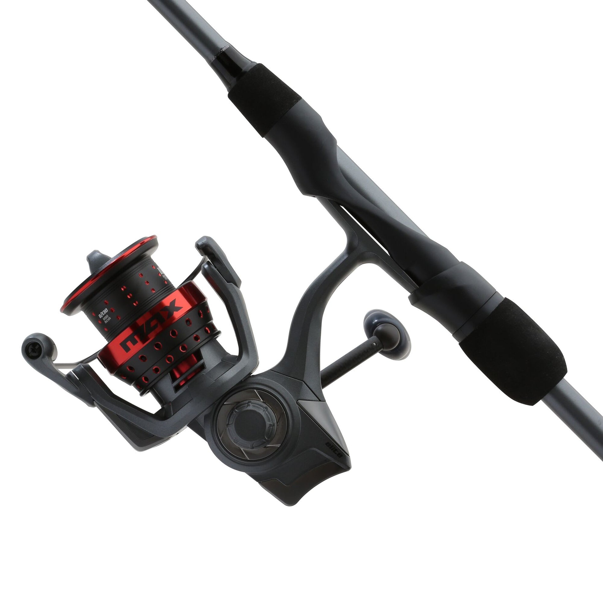 abu garcia fishing reel with quantum octane 6'6" Veritas Spinning and Rod Combo, Smooth Operation Reel 10 Stainless Steel Ball Bearings, Carbon Matrix Drag System, Graphite + Powerlux 100 Rod Blank while Duragear brass gears ensure long Abu Garcia Beast 400 Low
