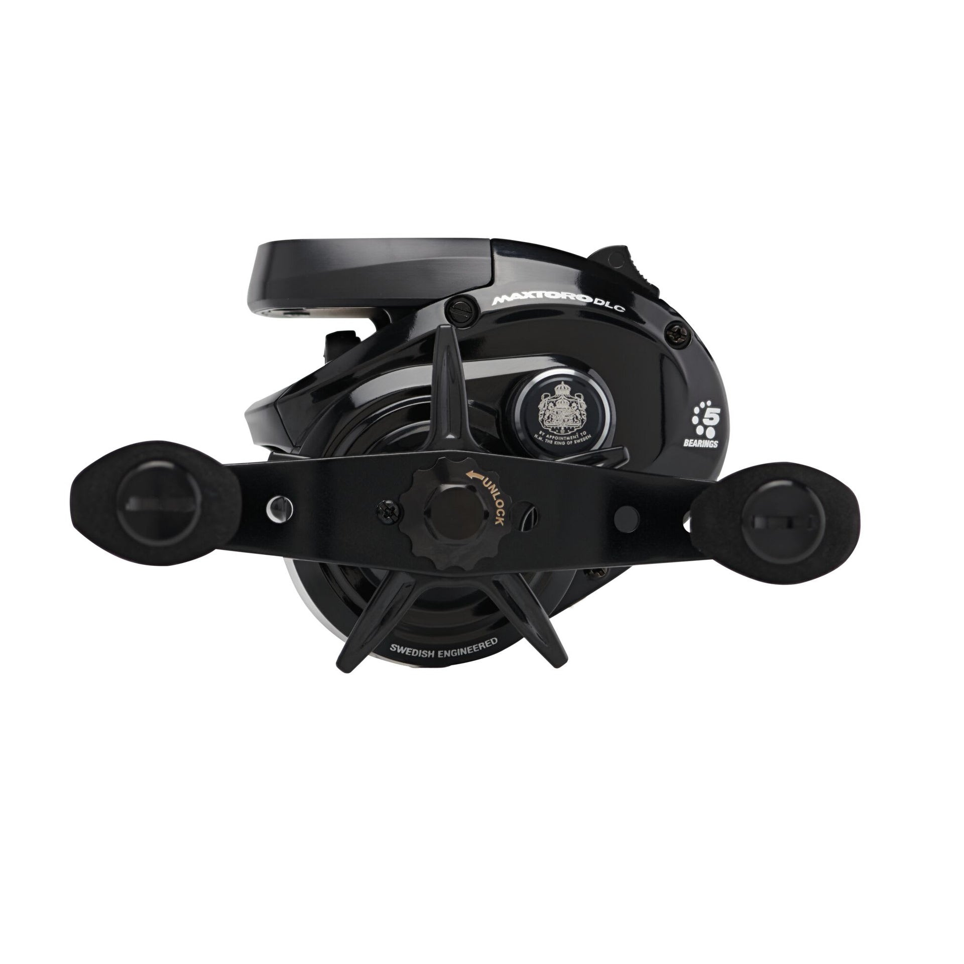 abu garcia black max open face Abu Garcia MAX-LP-DLC-50-L MAX Toro - Digital Line Counter LH LP Reel