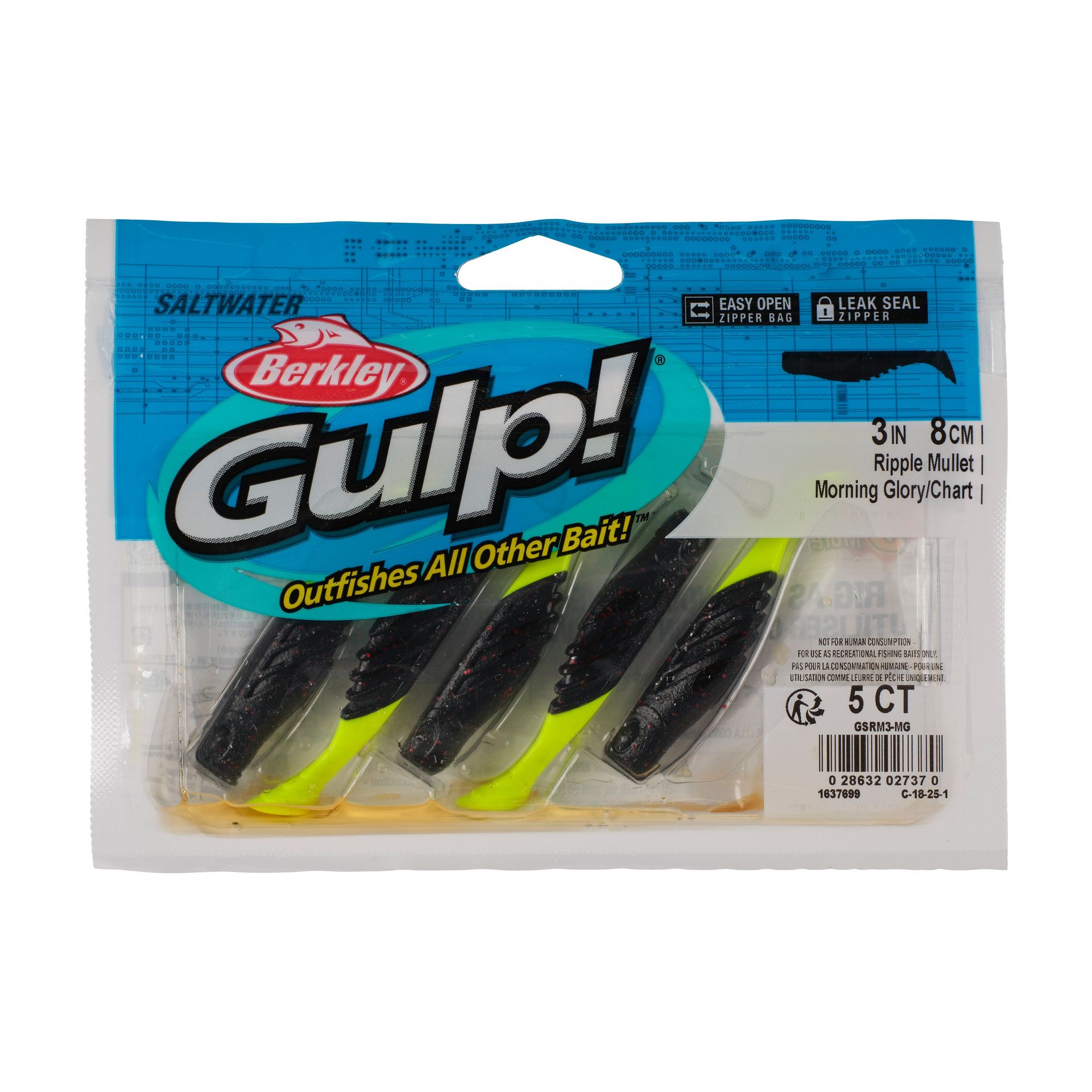 Gulp!® Saltwater Ripple Mullet