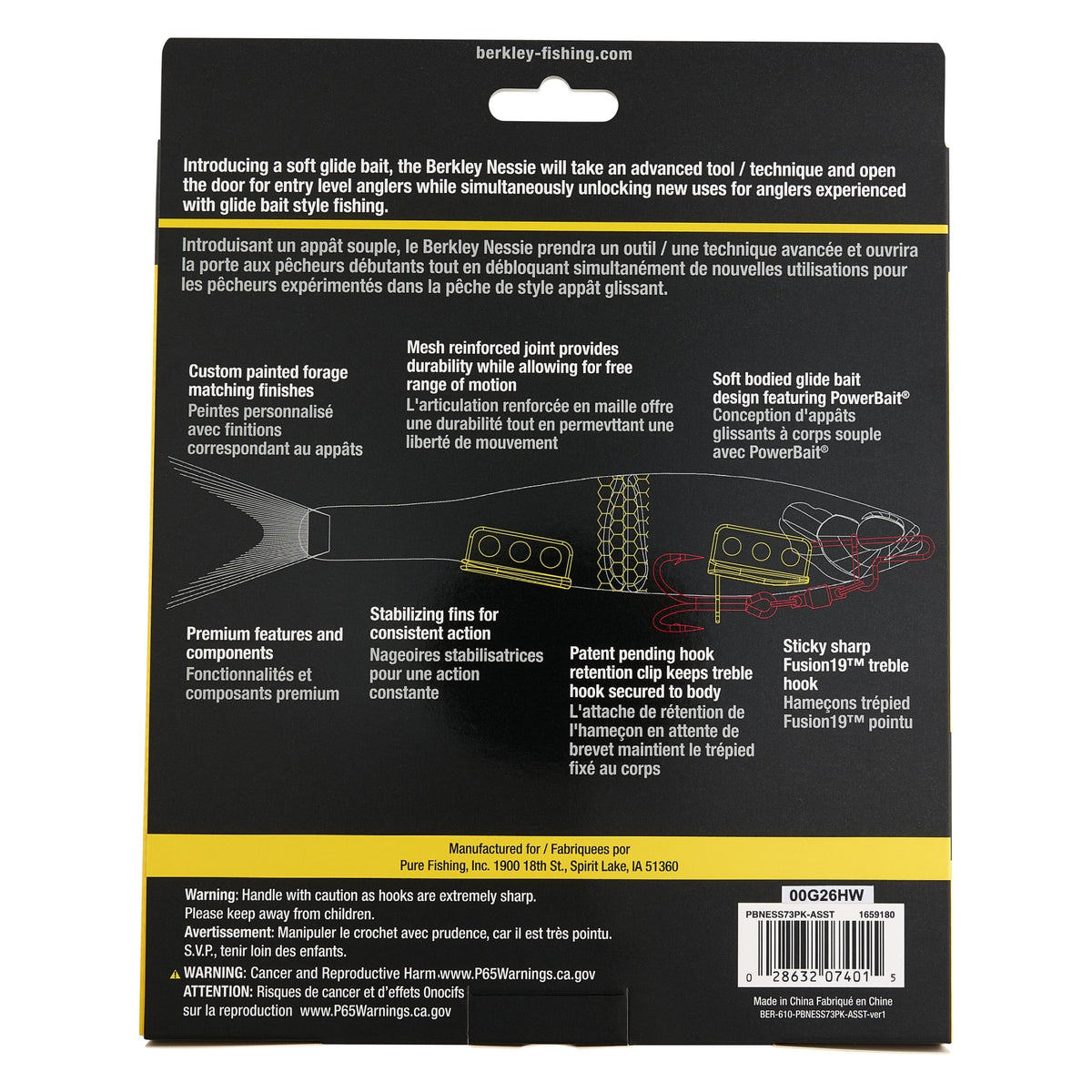 Berkley Nessie Pro Pack