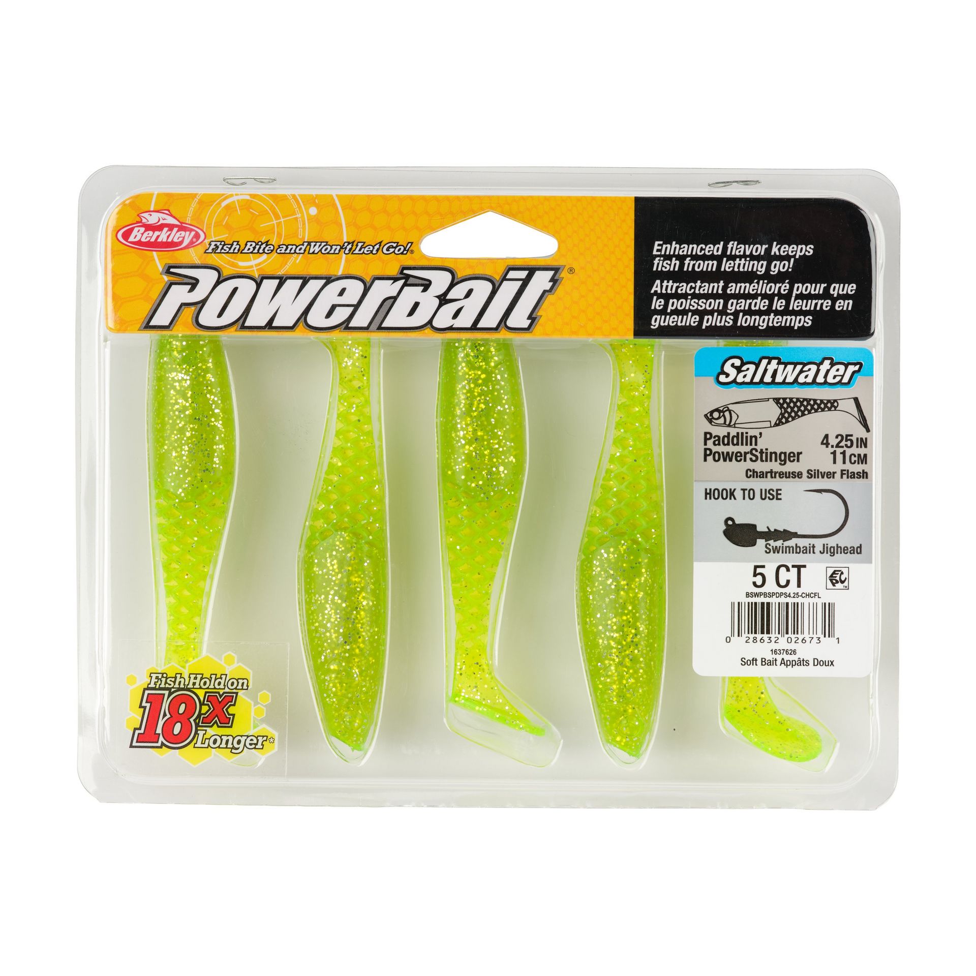 PowerBait®Saltwater Paddlin'PowerStinger