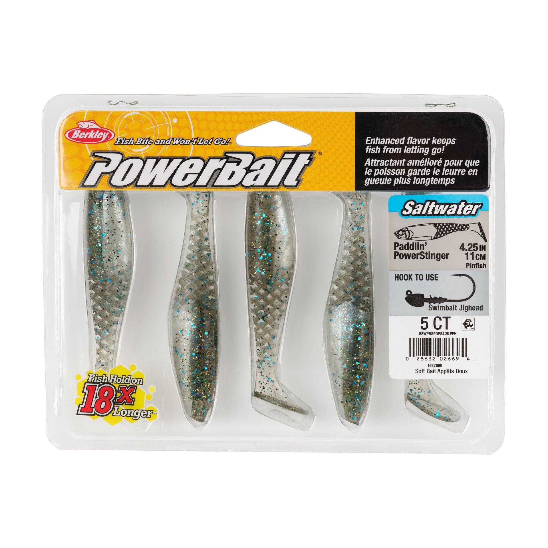 PowerBait®Saltwater Paddlin'PowerStinger