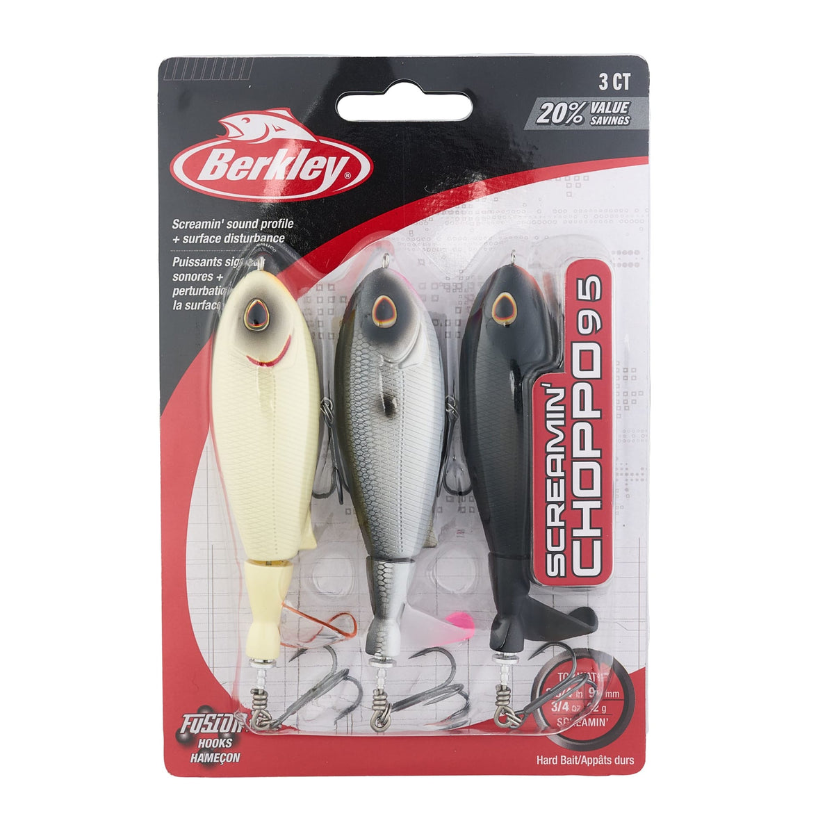 Berkley Screamin' Choppo Pro Pack