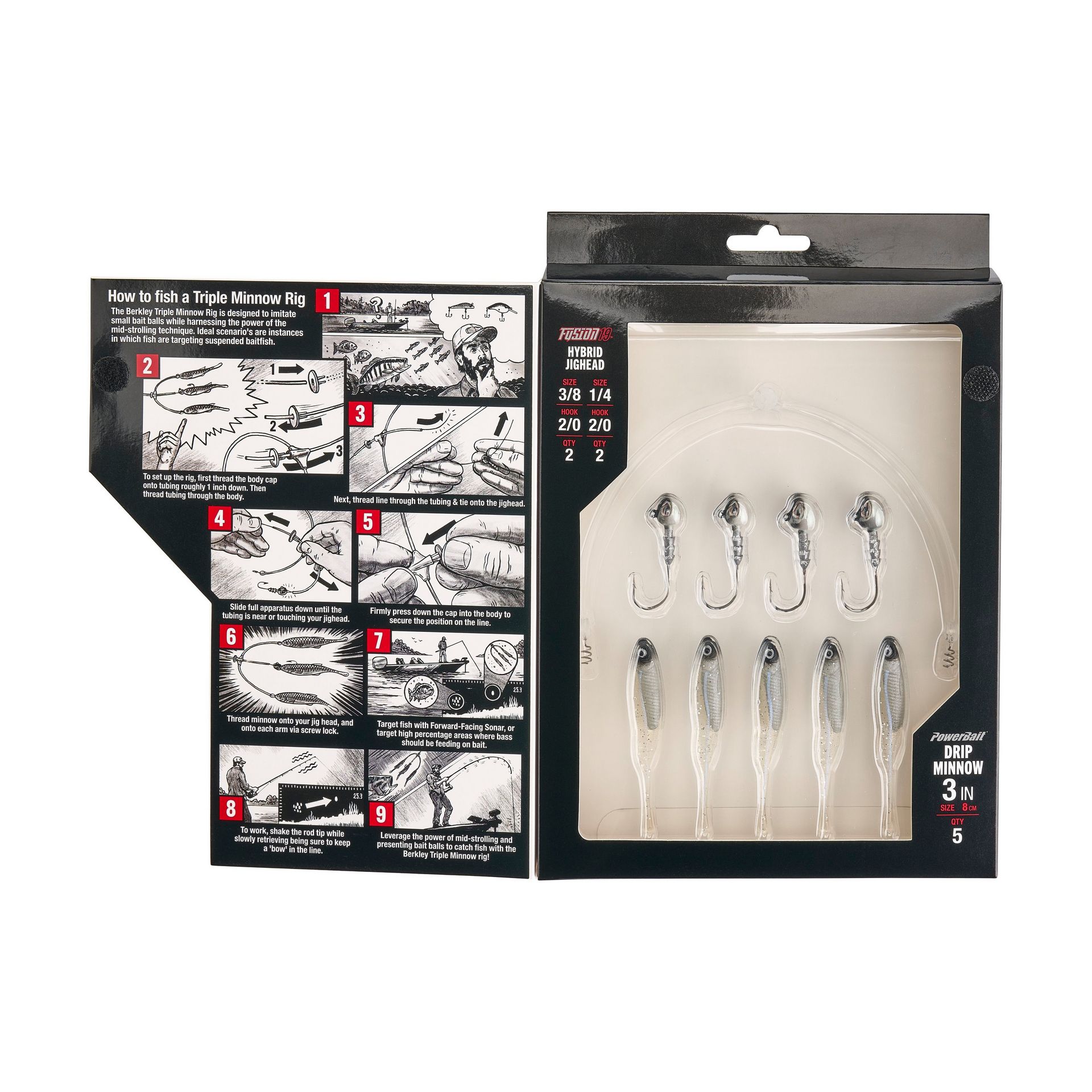 Triple Minnow Rig Kit