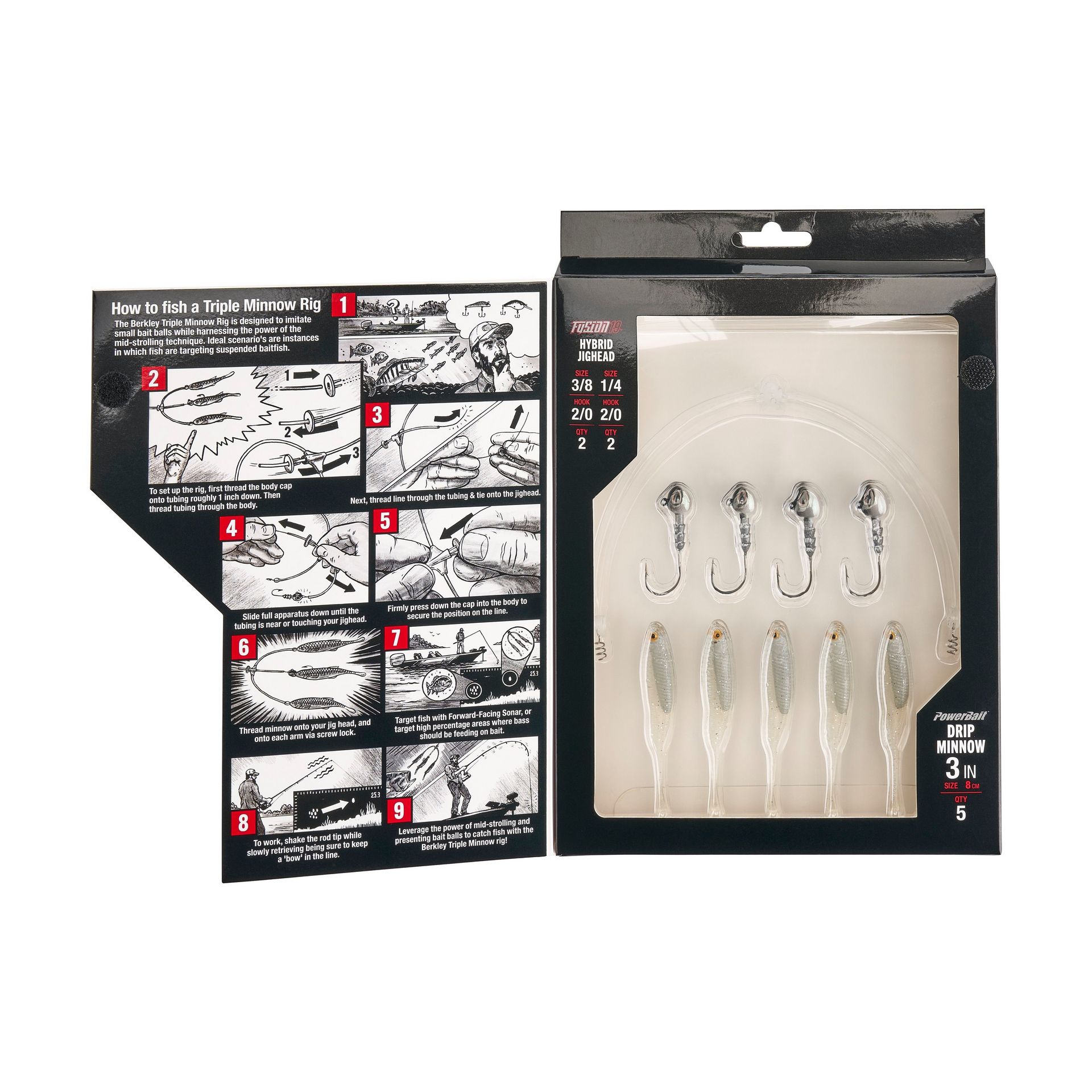 Triple Minnow Rig Kit