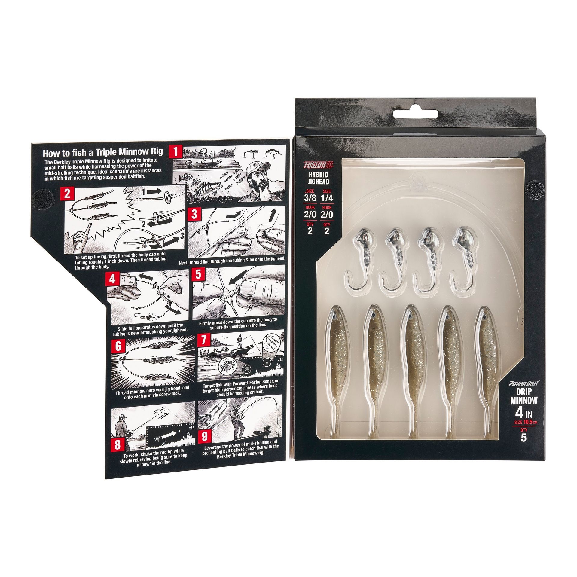 Triple Minnow Rig Kit