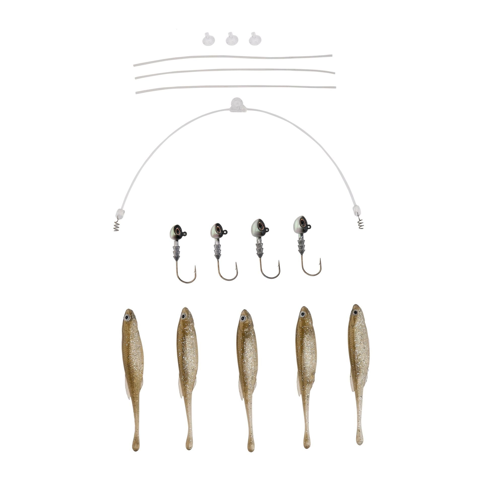 Triple Minnow Rig Kit