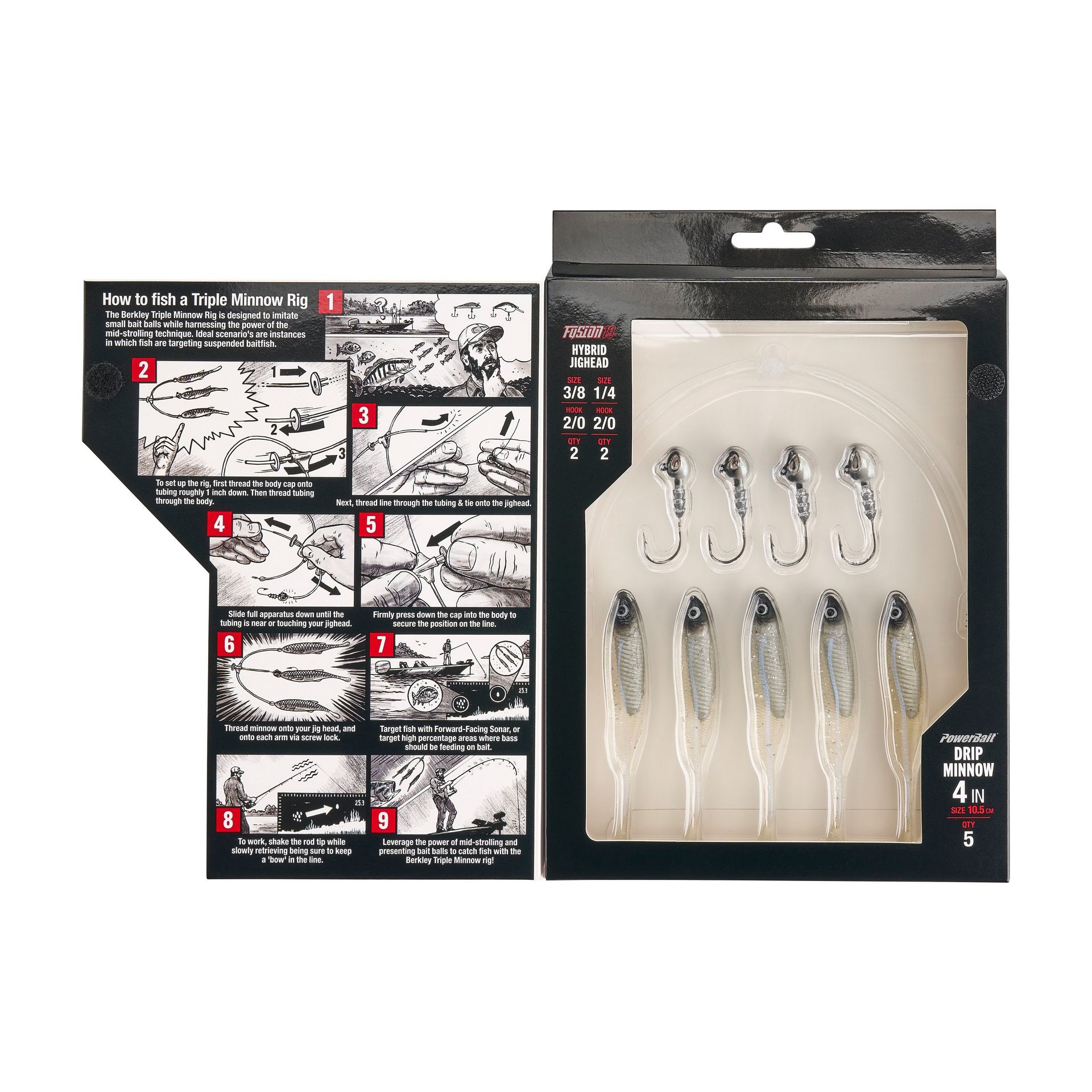 Triple Minnow Rig Kit