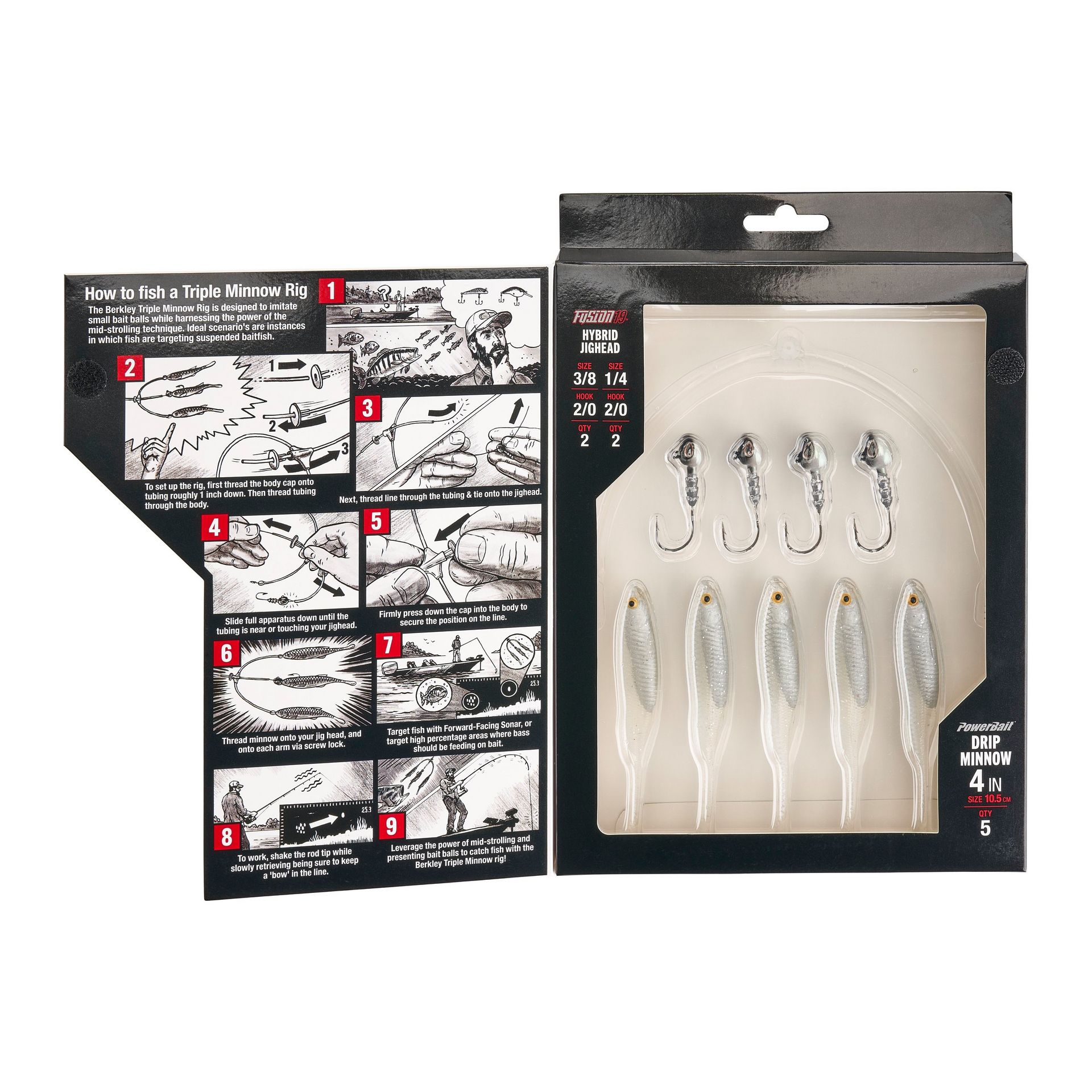 Triple Minnow Rig Kit