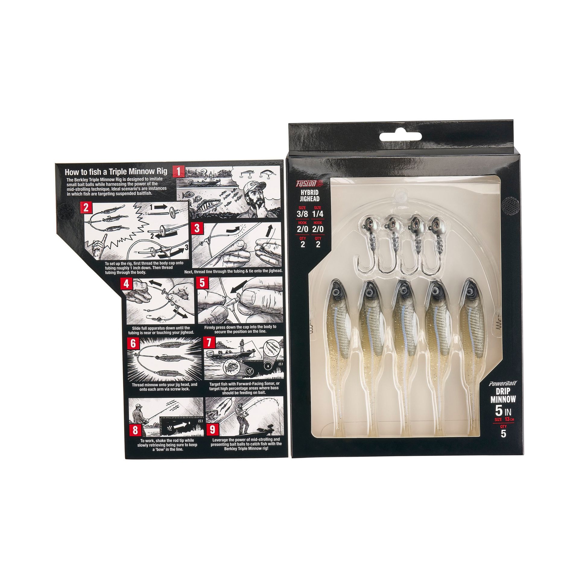 Triple Minnow Rig Kit