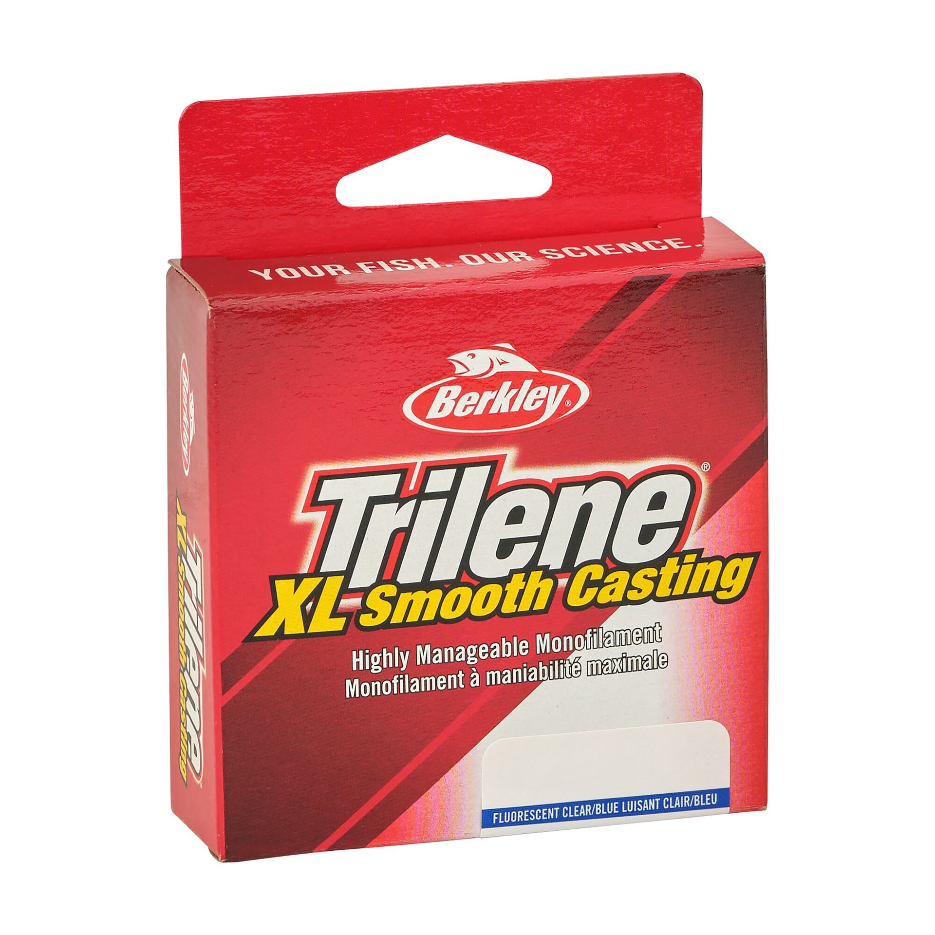 Berkley Trilene XL 6 lb / Fluorescent Clear/Blue