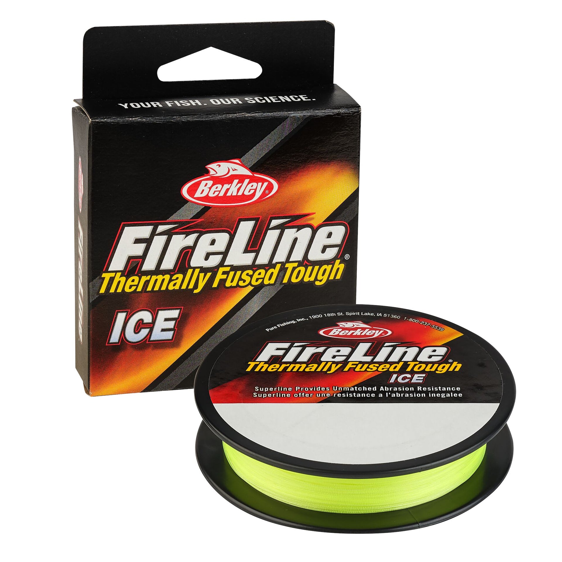 Berkley FireLine Ice Fishing Line - Flame Green