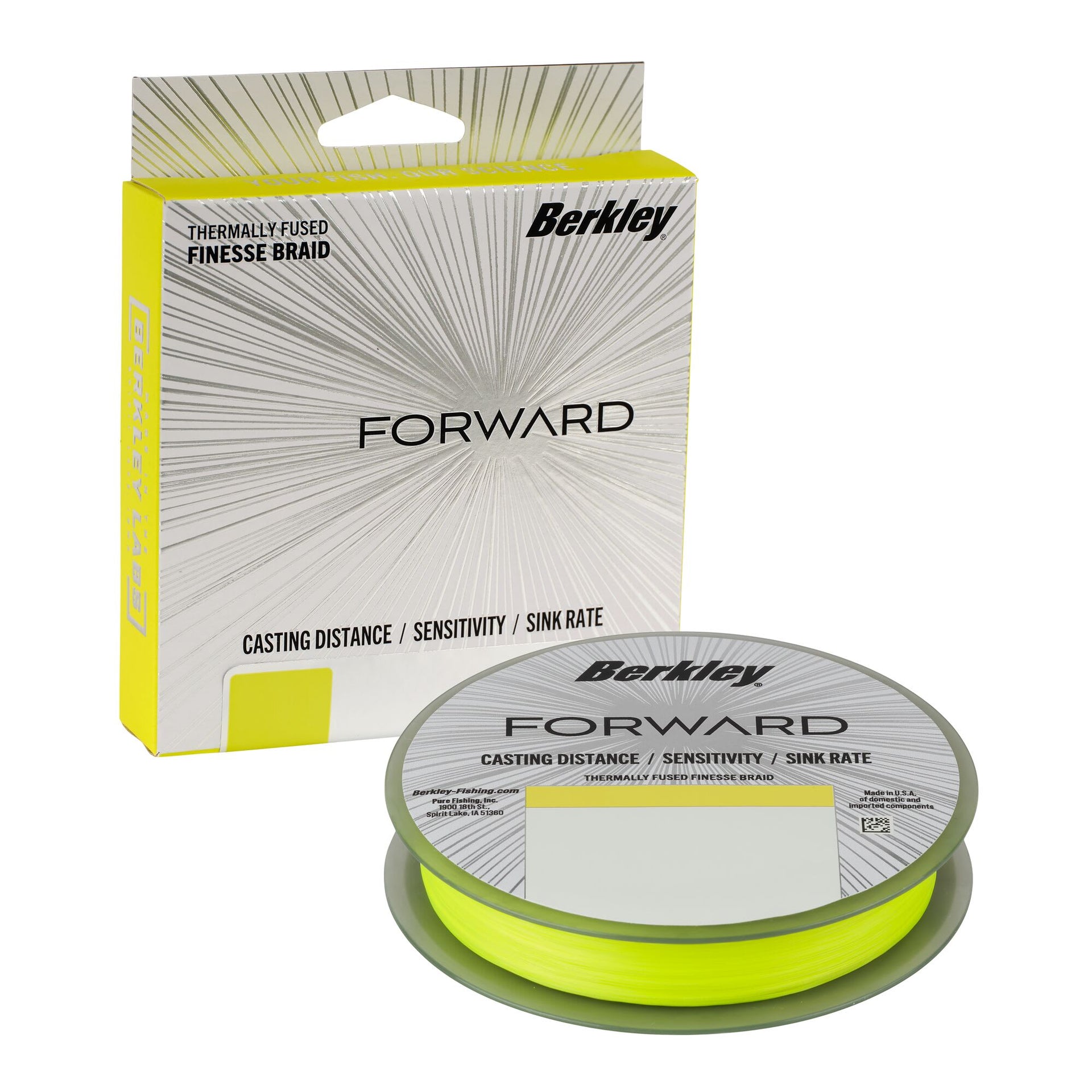 berkley nanofil on baitcaster reel Forward Braid