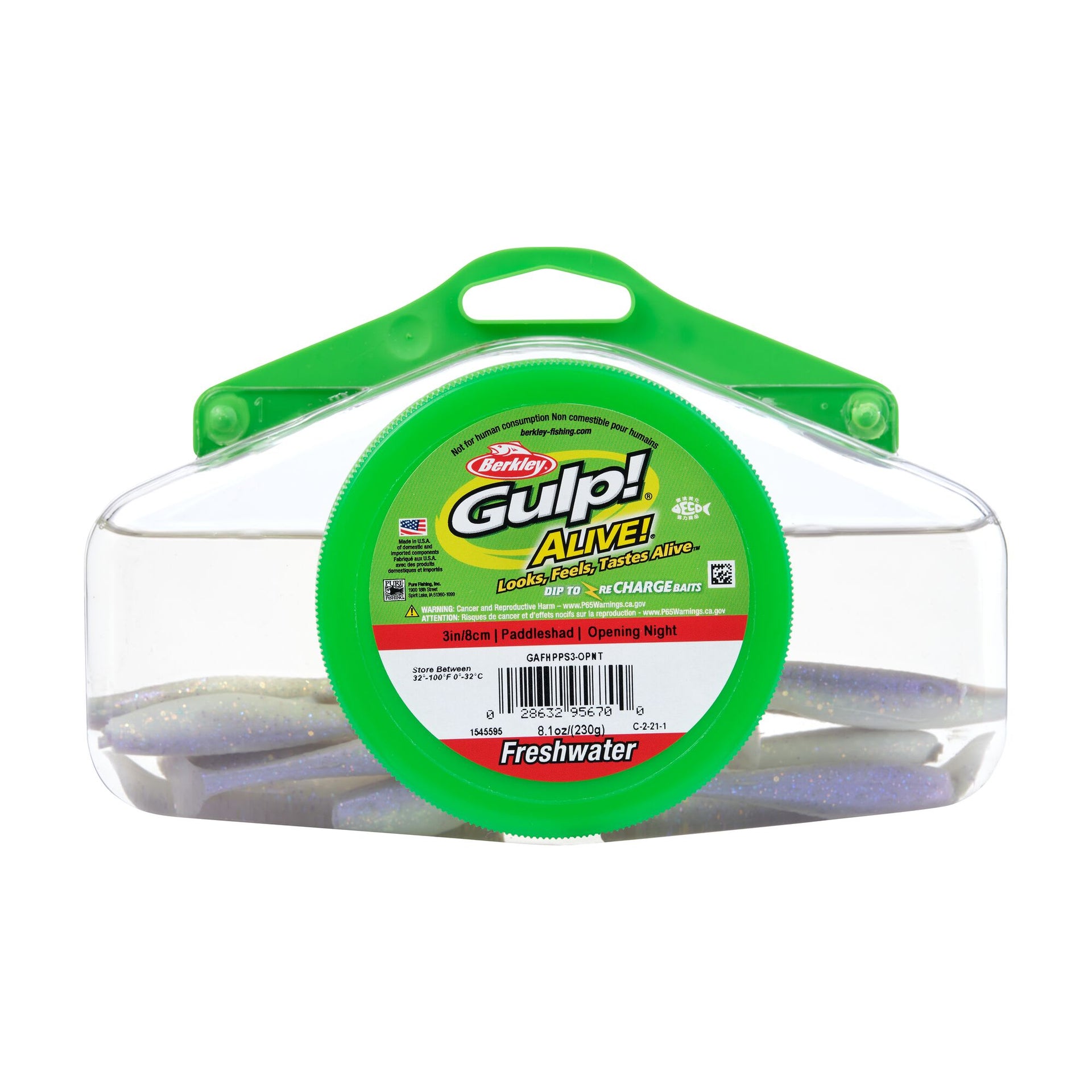 berkley gulp gulp alive plastics tackle box burn storage Gulp! Alive!® Paddleshad