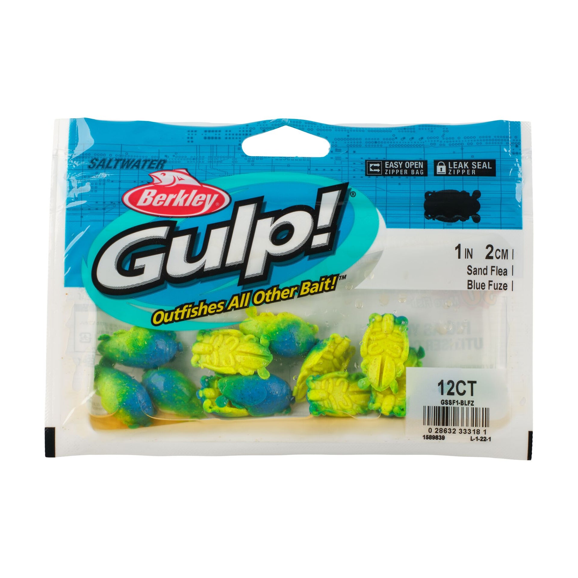 berkley gulp saltwater tackle bag Gulp!® Saltwater Surf Bytes Sand Fleas