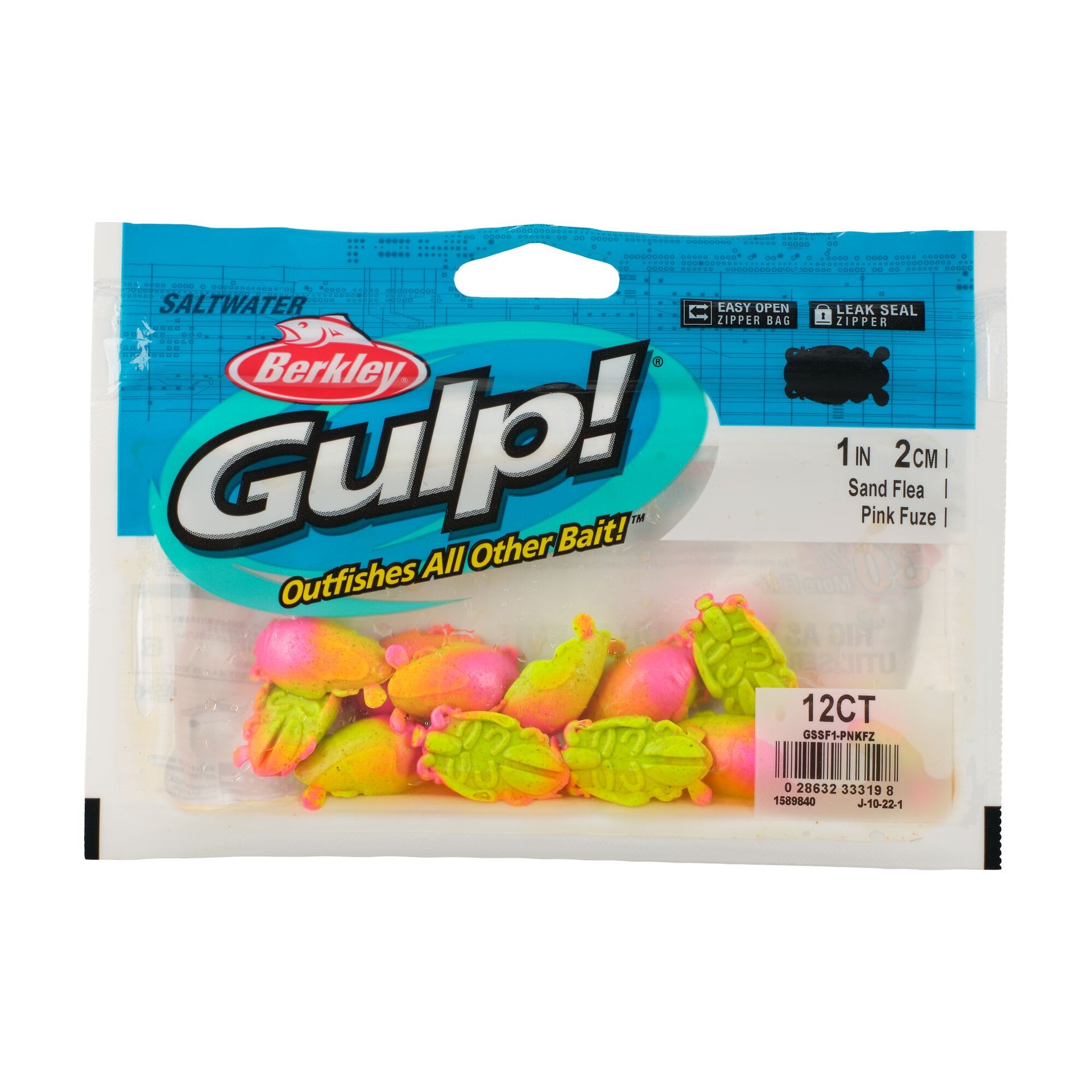 berkley fish bites sand fleas Gulp!® Saltwater Surf Bytes Sand Fleas