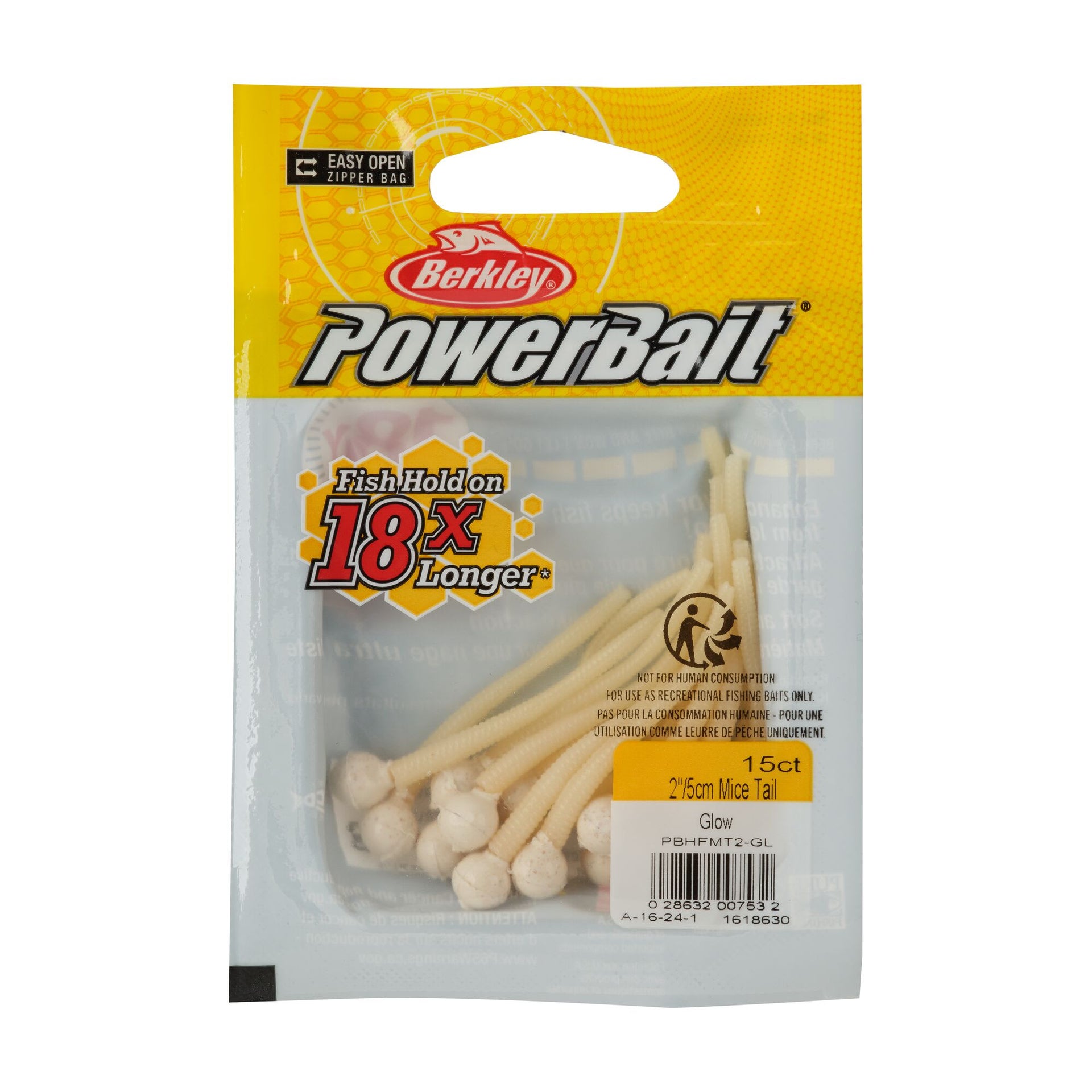 berkley fish bait called mouse tails PowerBait® Floating Mice Tails