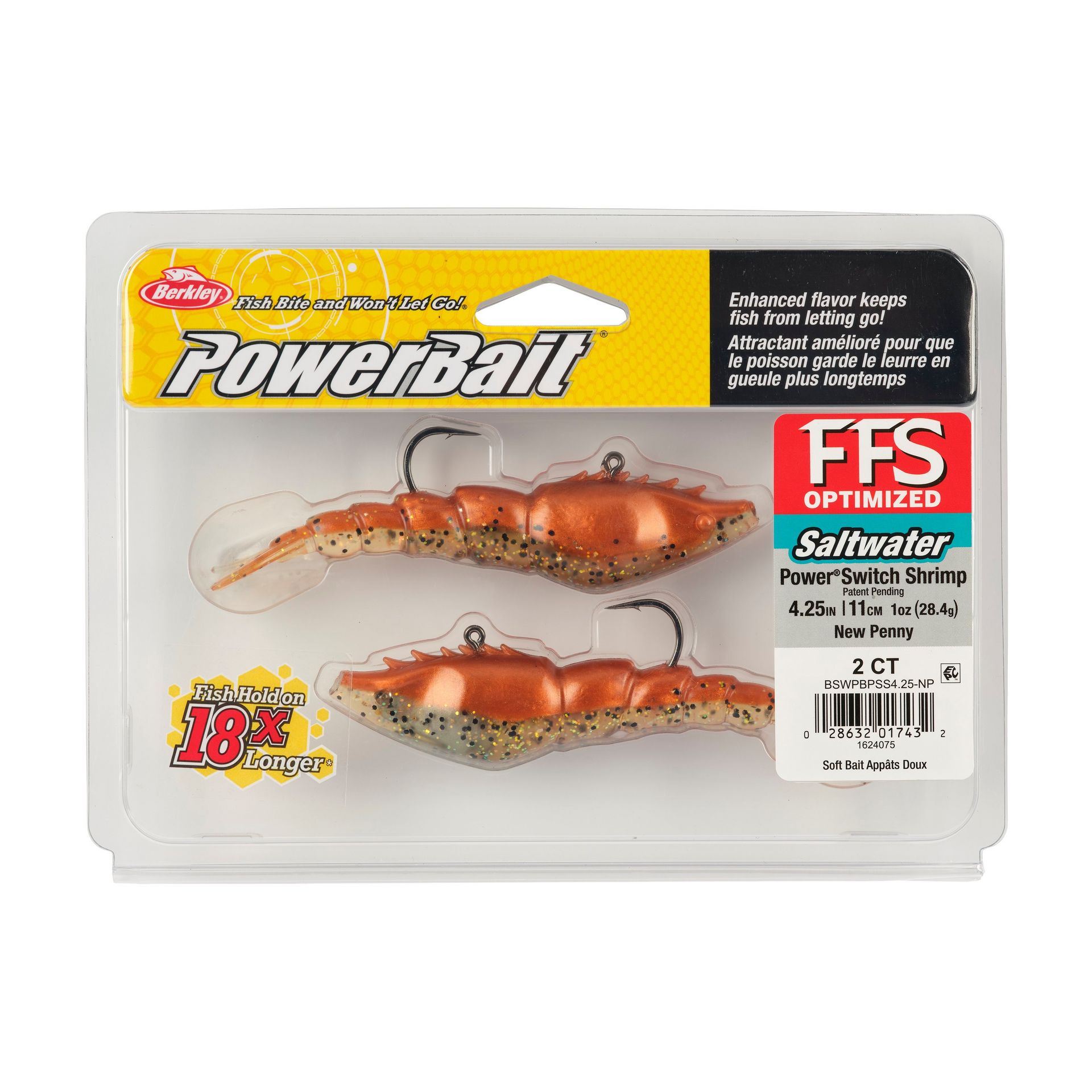 PowerBait® Saltwater Power Switch Shrimp