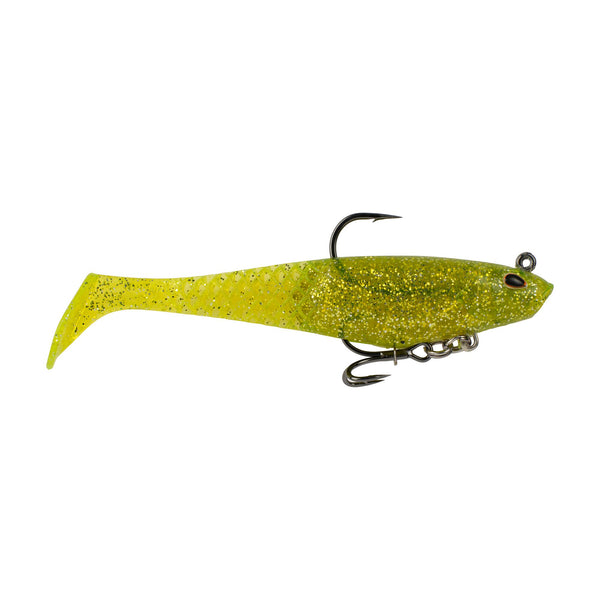 Berkley Saltwater Pre-Rigged Cullshad 6in Black Shad