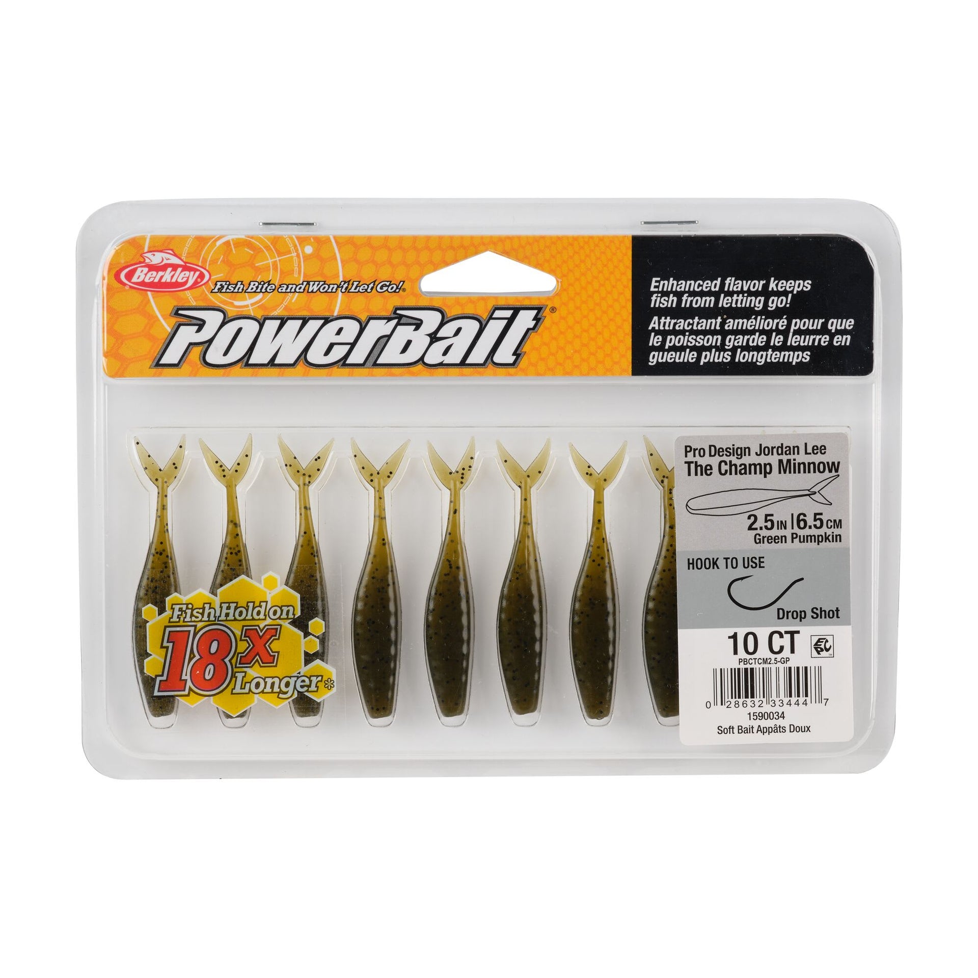 berkly bass lures PowerBait® The Champ Minnow