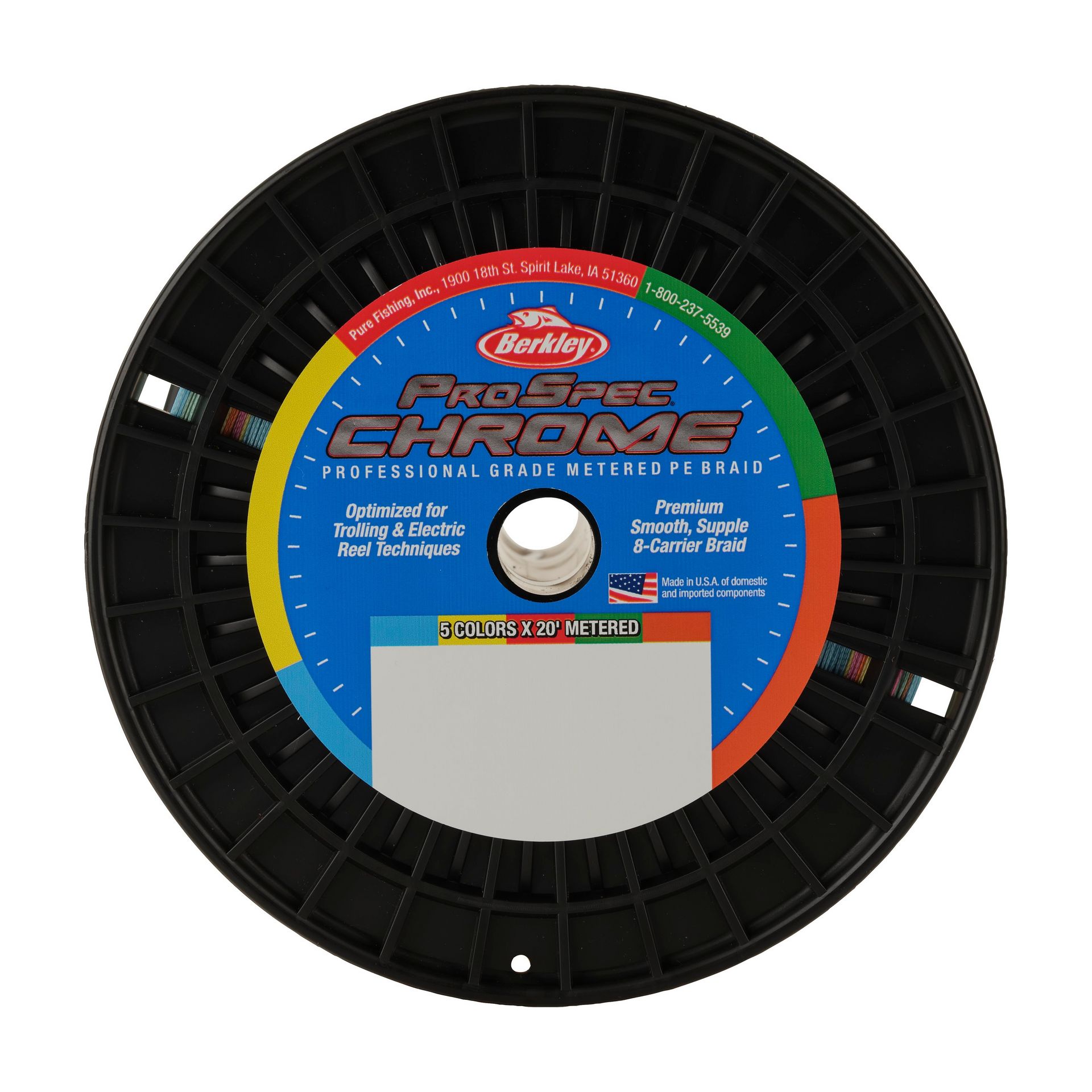 ProSpec® Chrome 5 x 20' Metered Braid