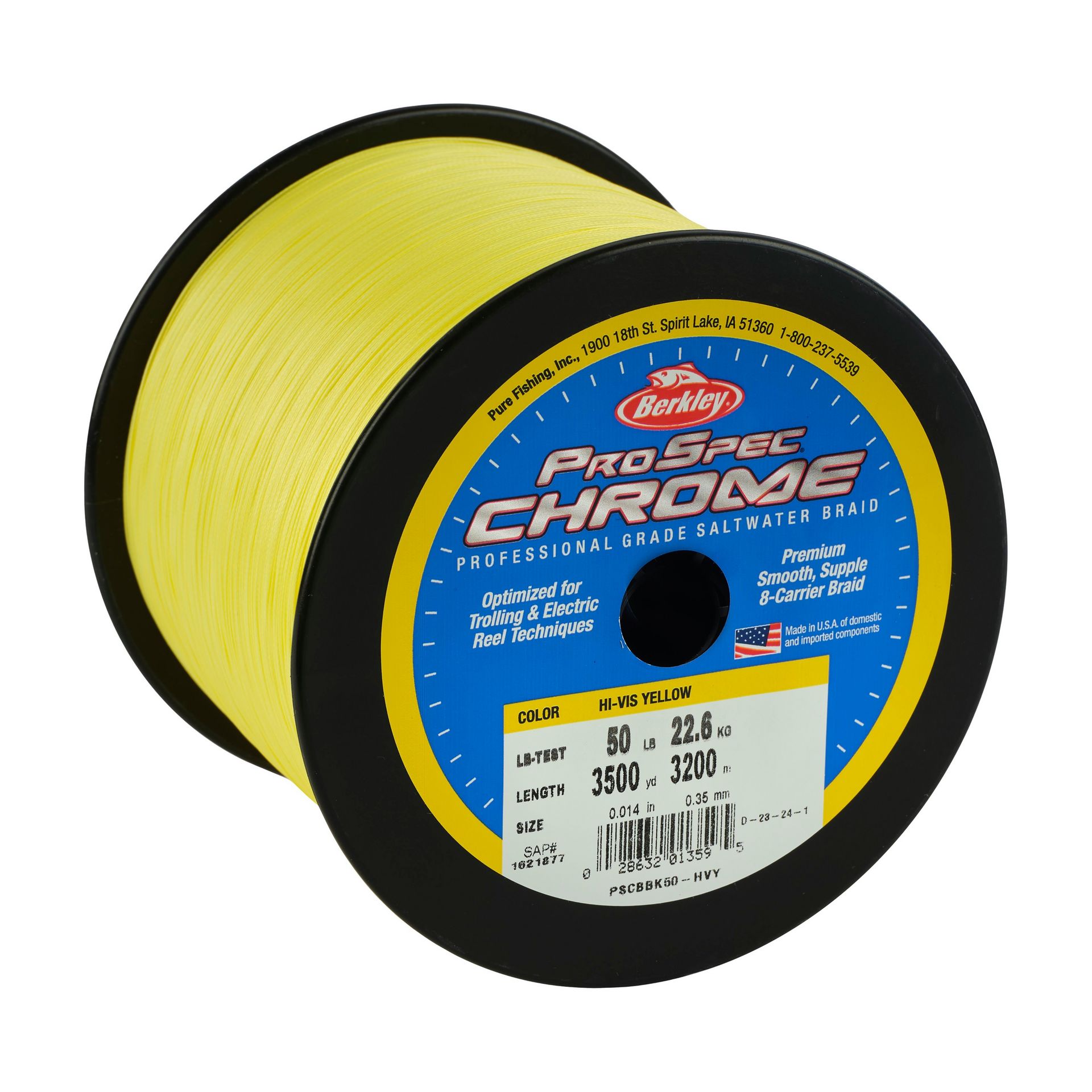 ProSpec® Chrome Premium Braid