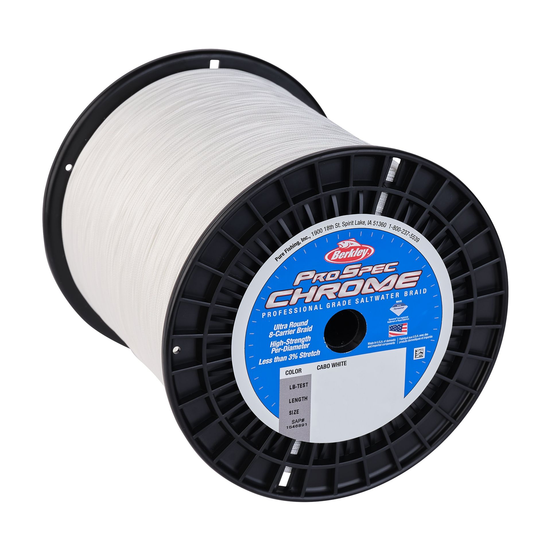 ProSpec® Chrome Premium Saltwater Braid