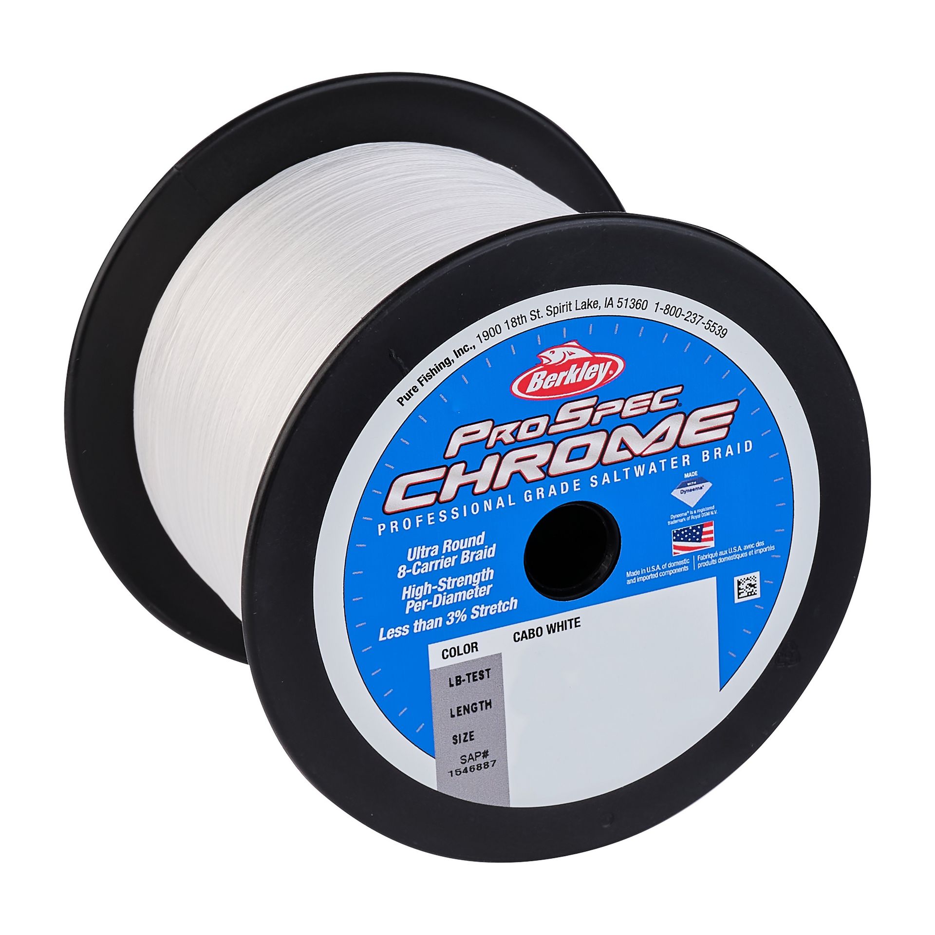 ProSpec® Chrome Premium Saltwater Braid