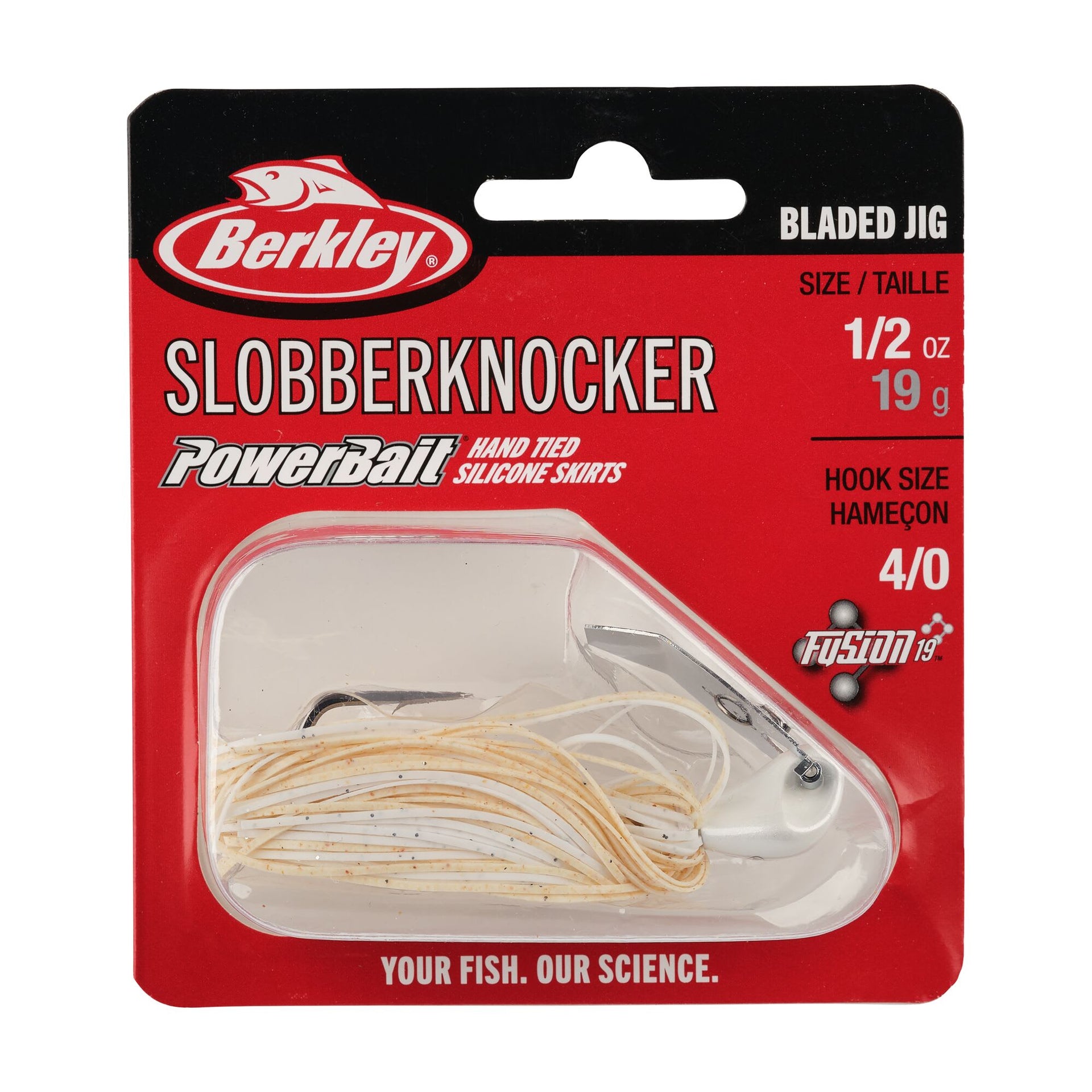 Berkley SlobberKnocker Fishing Lure - 1/2 Oz, White Chartreuse (WHTCHT)