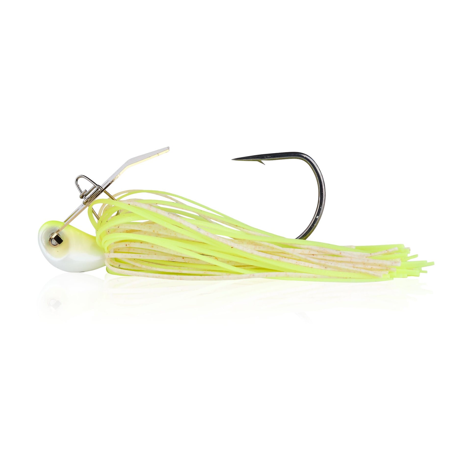Berkley SlobberKnocker Jig - White Chartreuse