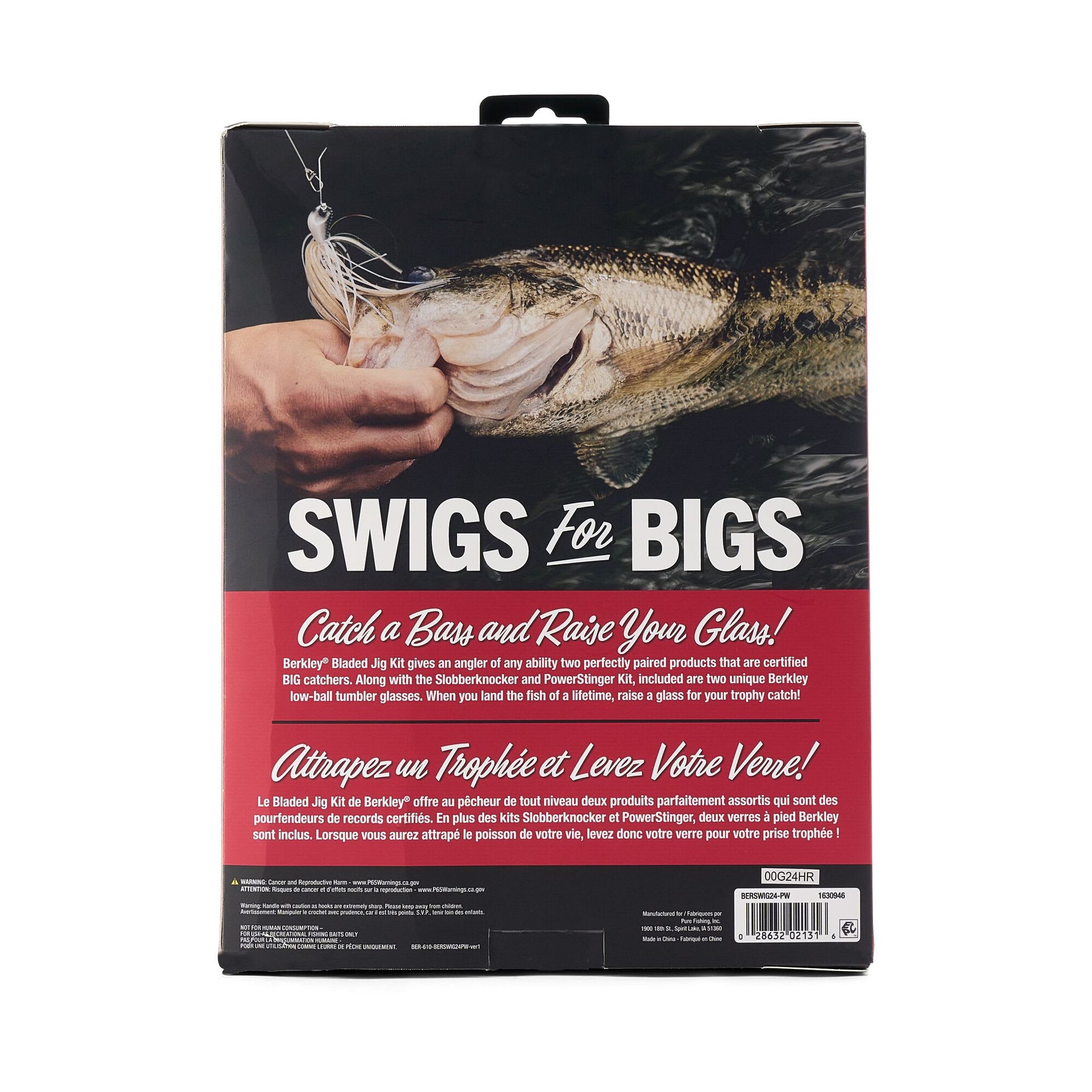 berkley bass fishing gift pack Berkley Swigs for Bigs Bladed Jig Drink Set