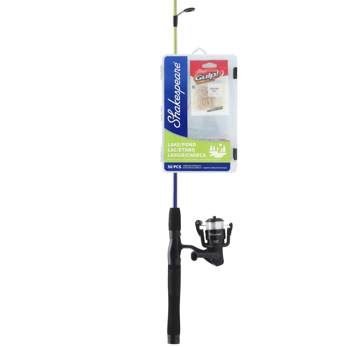 Shakespeare Catch More Fish® Lake Pond Spinning Kit