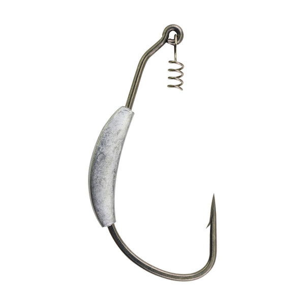 Berkley Fusion19 Hooks Weight Swimbait Size 7/0, Smoke Satin, Per 4