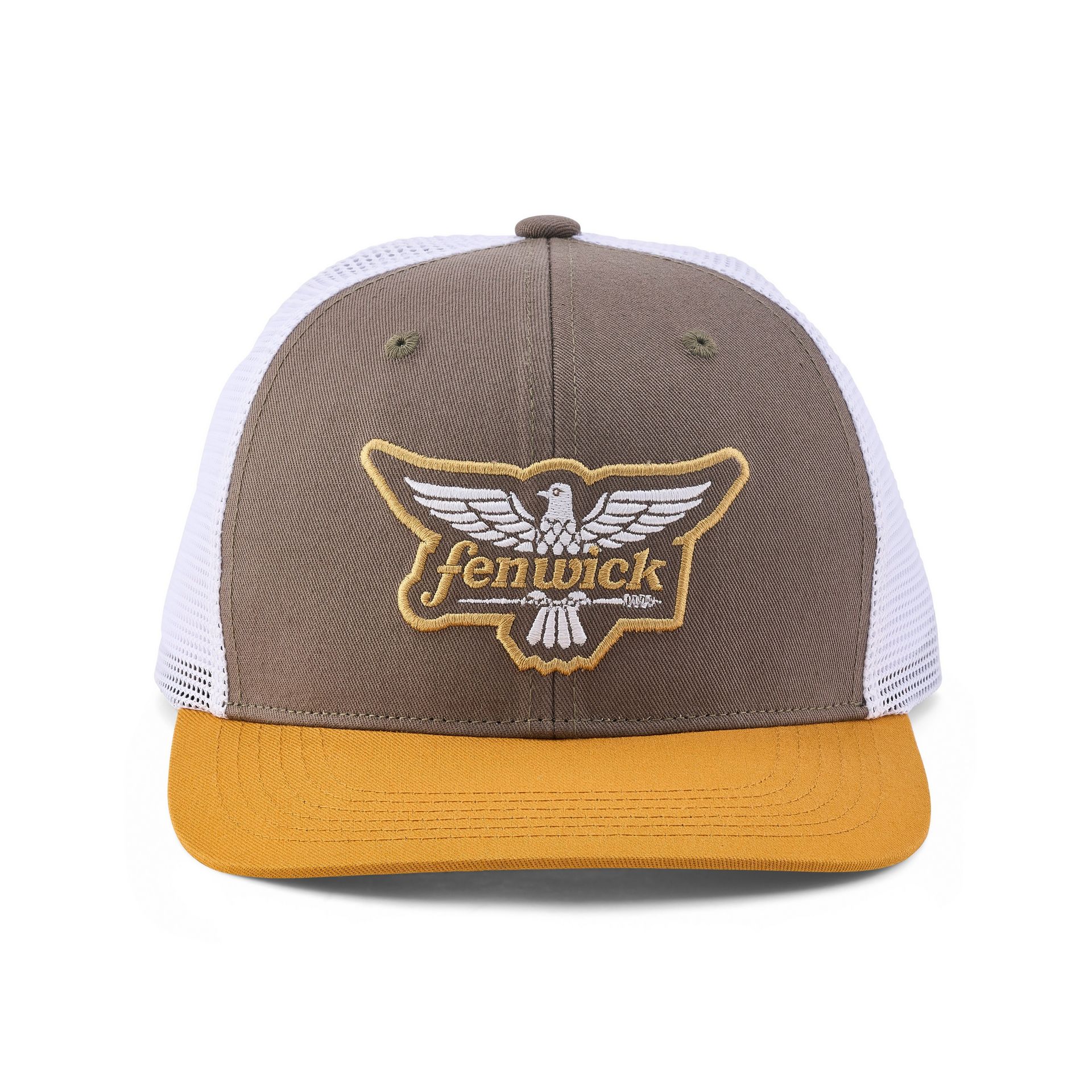 Tri Color Logo Trucker